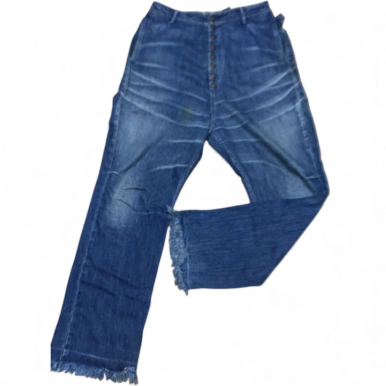 Kapital Kapital Remake Burlap Panel Jeans Size US 32 / EU 48 - 1 Thumbnail