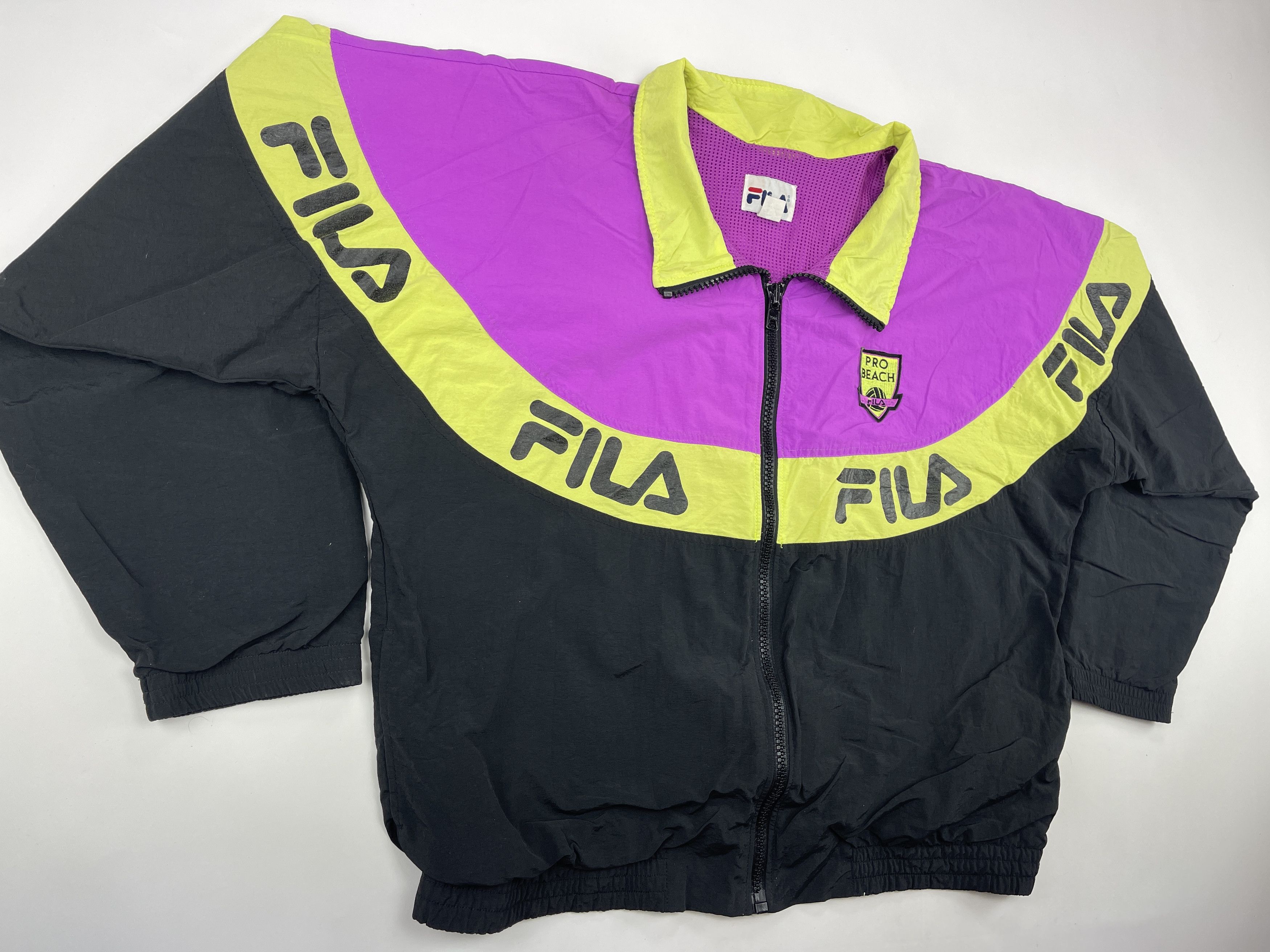 Fila FILA jacket, vintage windbreaker, 90s hip hop 1990s size XL Size US XL / EU 56 / 4 - 7 Thumbnail