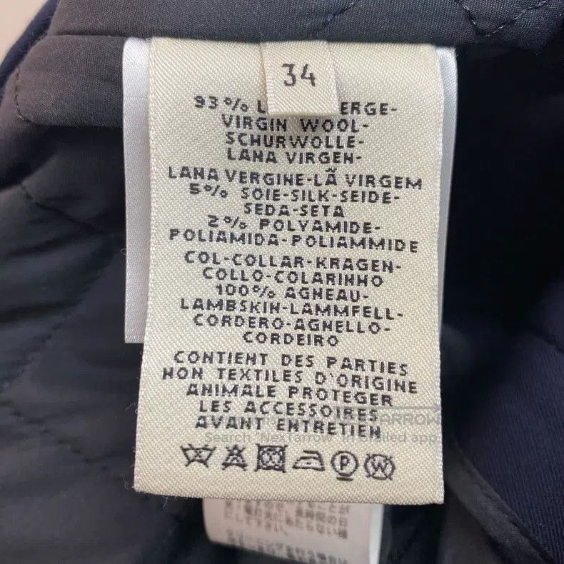 Hermes Hermes Wool Coat with Leather Collar Size XXS / US 00 / IT 34 - 5 Thumbnail
