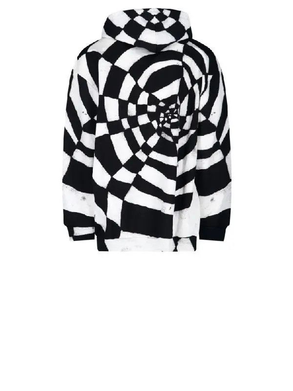 Celine o1bcso1str0724 Hoodies in Ecru/Black Size US L / EU 52-54 / 3 - 3 Thumbnail
