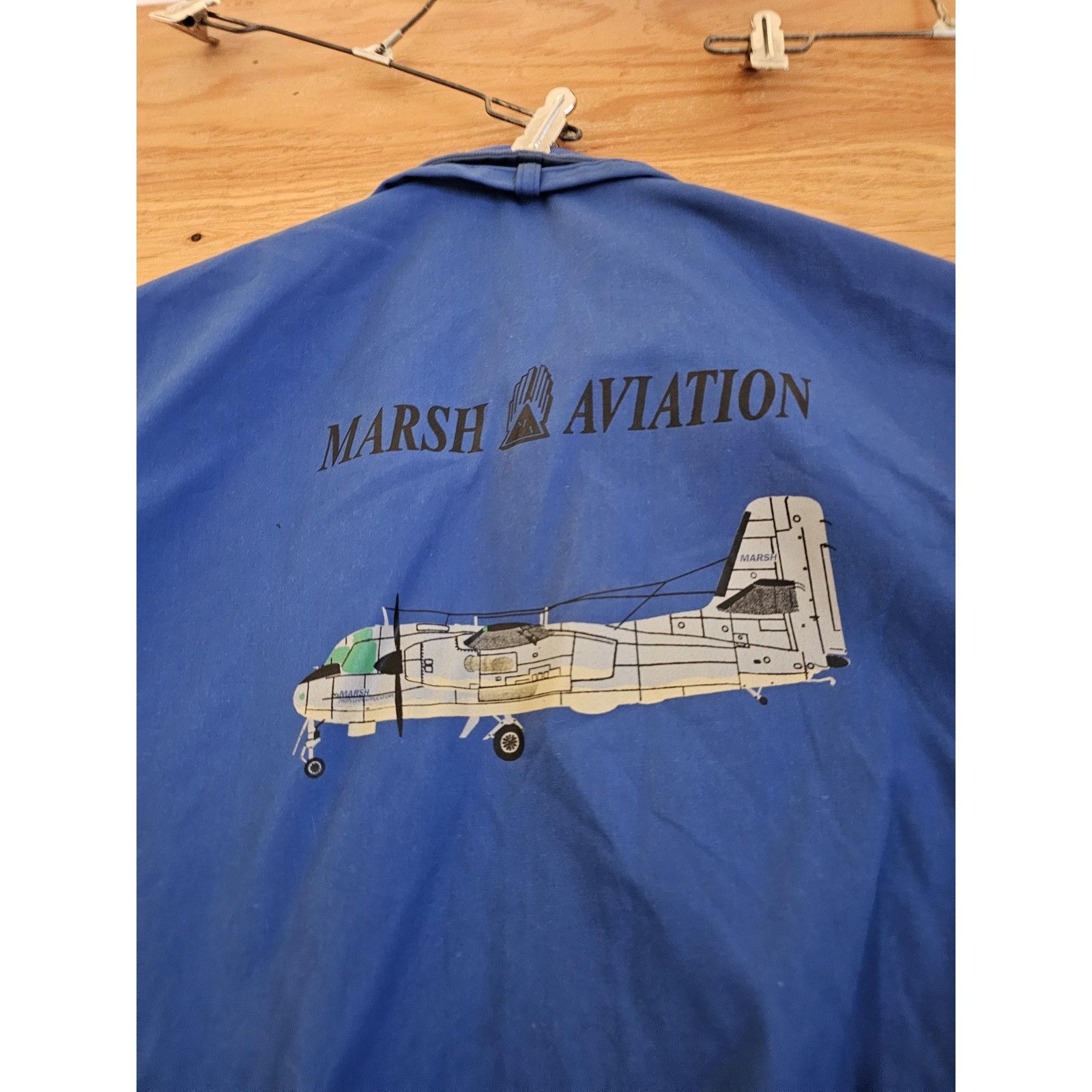 Other Marsh Aviation Cotton Lightweight Members Only Jacket L 80s Size US L / EU 52-54 / 3 - 2 Thumbnail