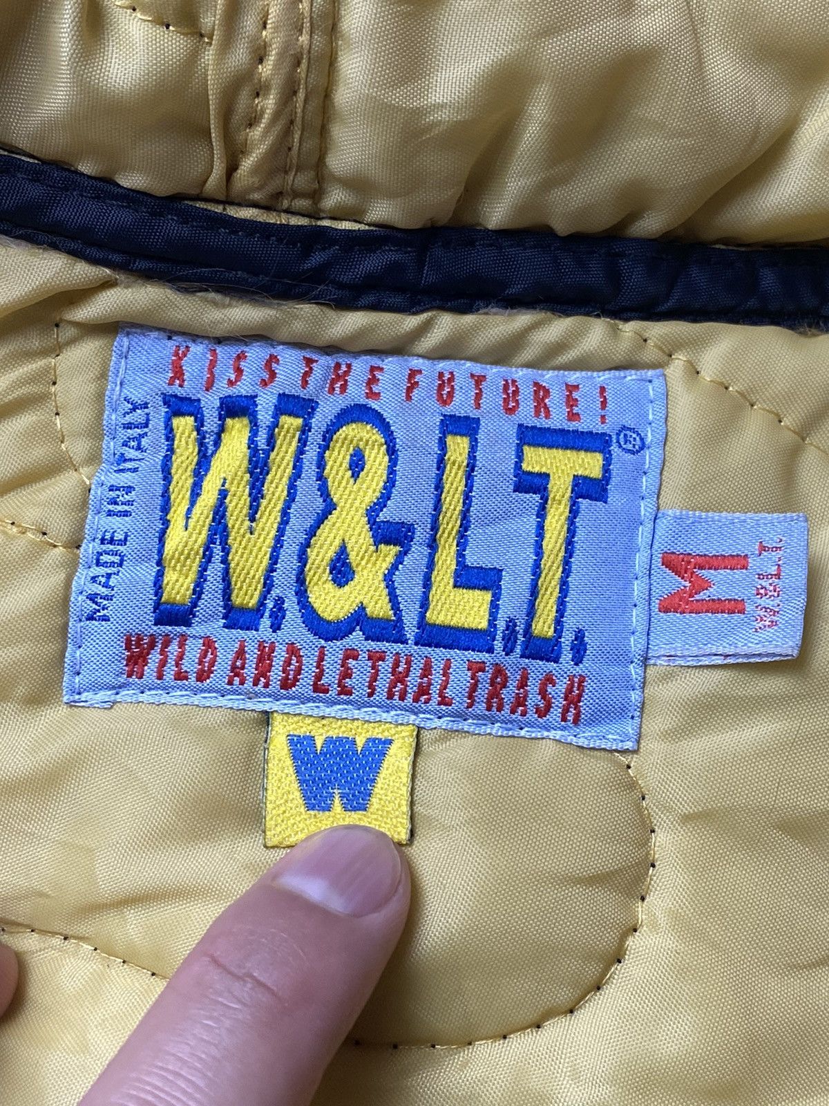Walter Van Beirendonck 1990s W&LT - Super Oversized Quilted Alien Patterned Jacket Size US XXL / EU 58 / 5 - 16 Thumbnail
