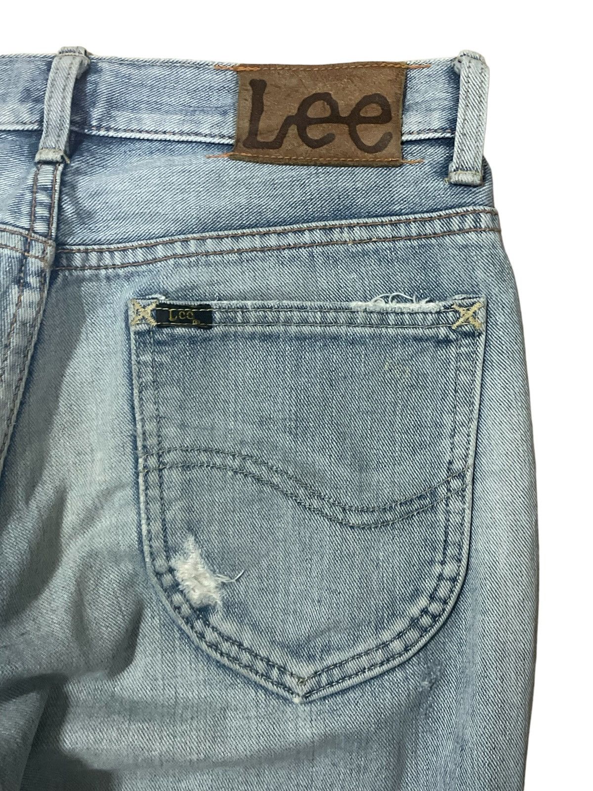 Lee Vintage 90s Lee Cowboy Rider Sanforized Boro Sishoko Jeans Size US 29 - 9 Thumbnail