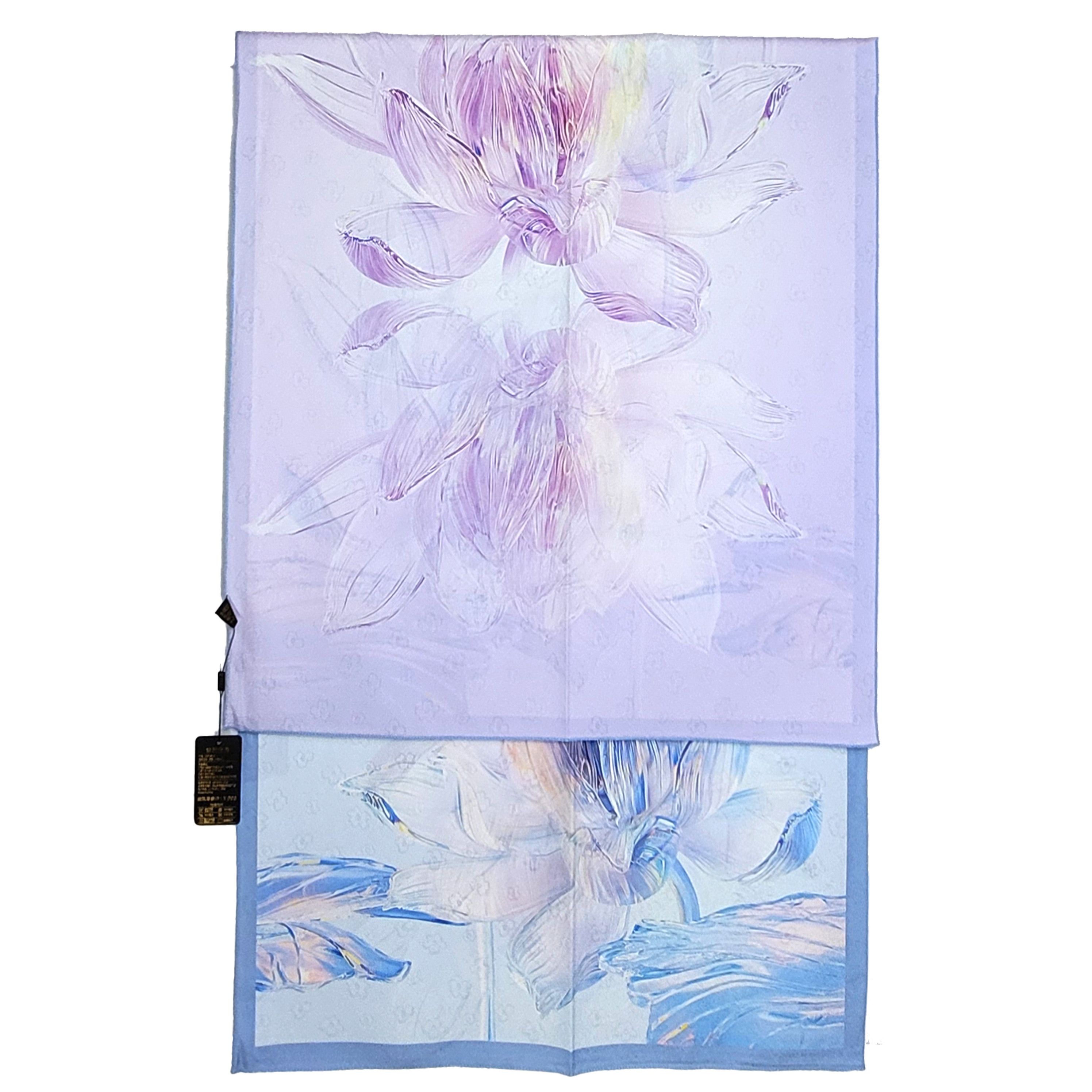 Other Double-Sided Silk Scarf 27"x70" Long Rectangle 3318 Size ONE SIZE - 3 Thumbnail