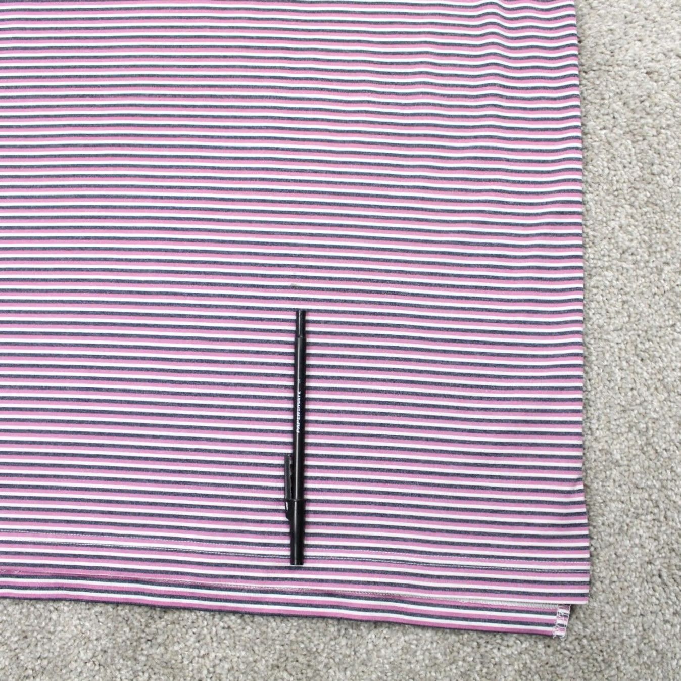 Vintage Straight Down Polo Shirt Mens Medium Pink/Blue Nylon/Polyamid-Polyester Stretch Polo Shirt Mens M Pink/Blue Solid Short Sleeve Golf Logo 90s? Size US M / EU 48-50 / 2 - 5 Thumbnail