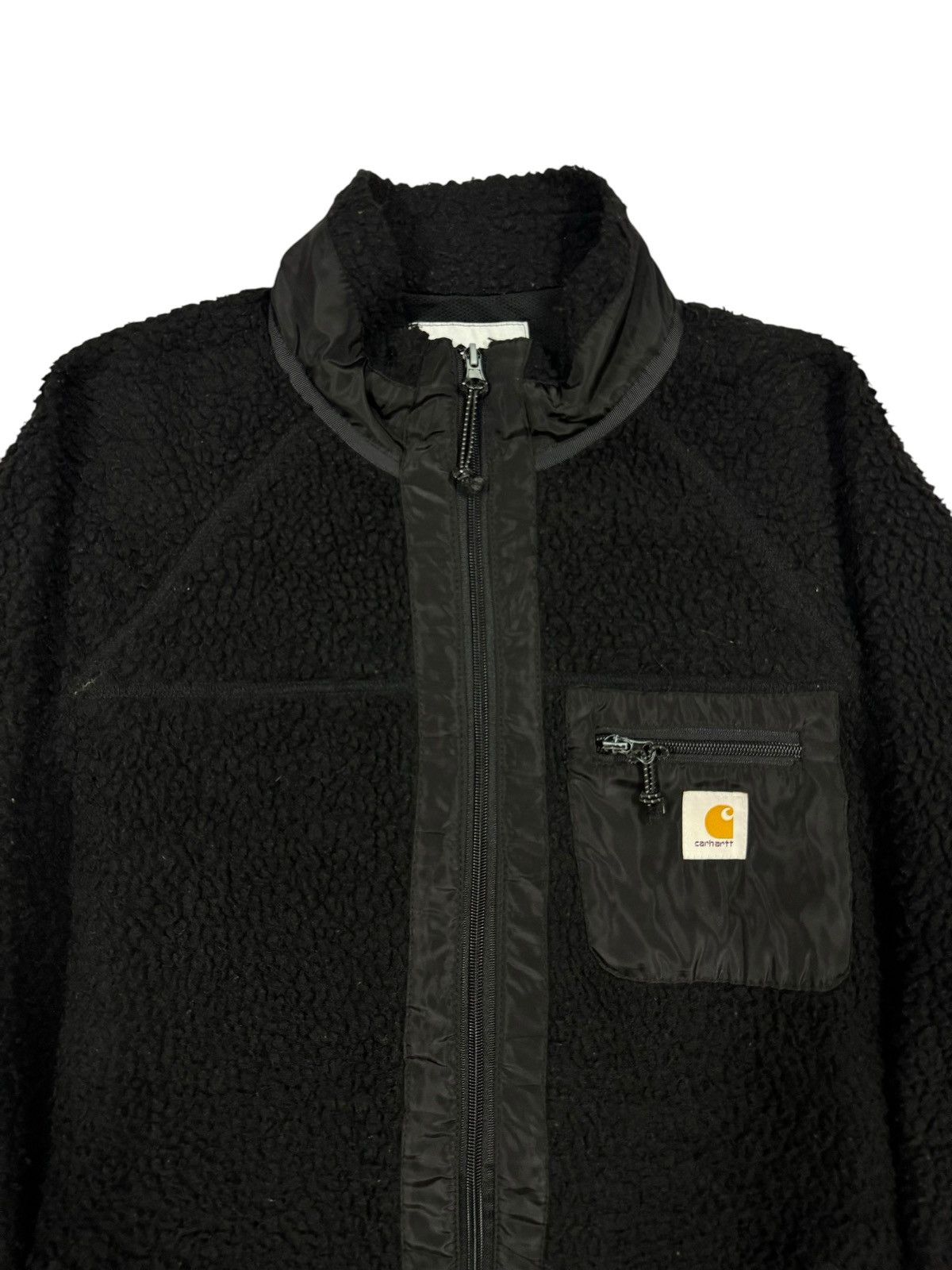 Carhartt Carhartt Wip Prentis Liner Black Jacket/Sherpa Fleece#20 Size US L / EU 52-54 / 3 - 7 Thumbnail