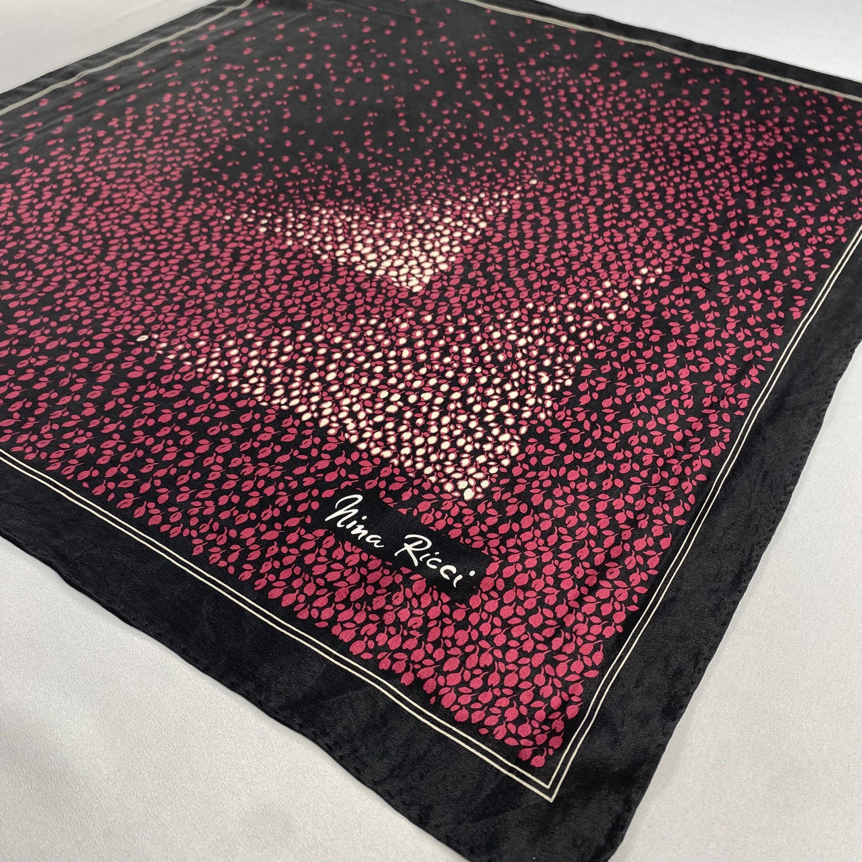 Nina Ricci × Vintage Nina Ricci Handkerchief / Neckerchief / Bandana-P1271 Size ONE SIZE - 2 Thumbnail
