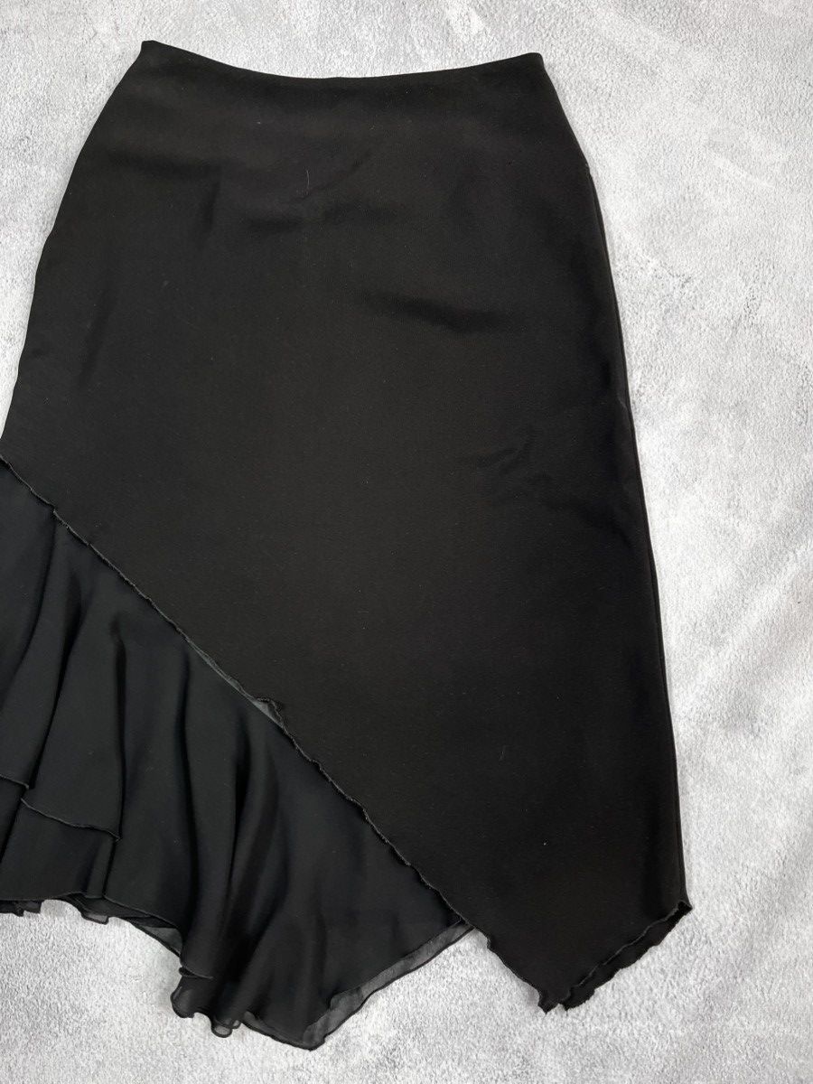 Vintage Vintage Y2K asymmetric flared opium retro style skirt 38 Size 27" / US 4 / IT 40 - 3 Thumbnail