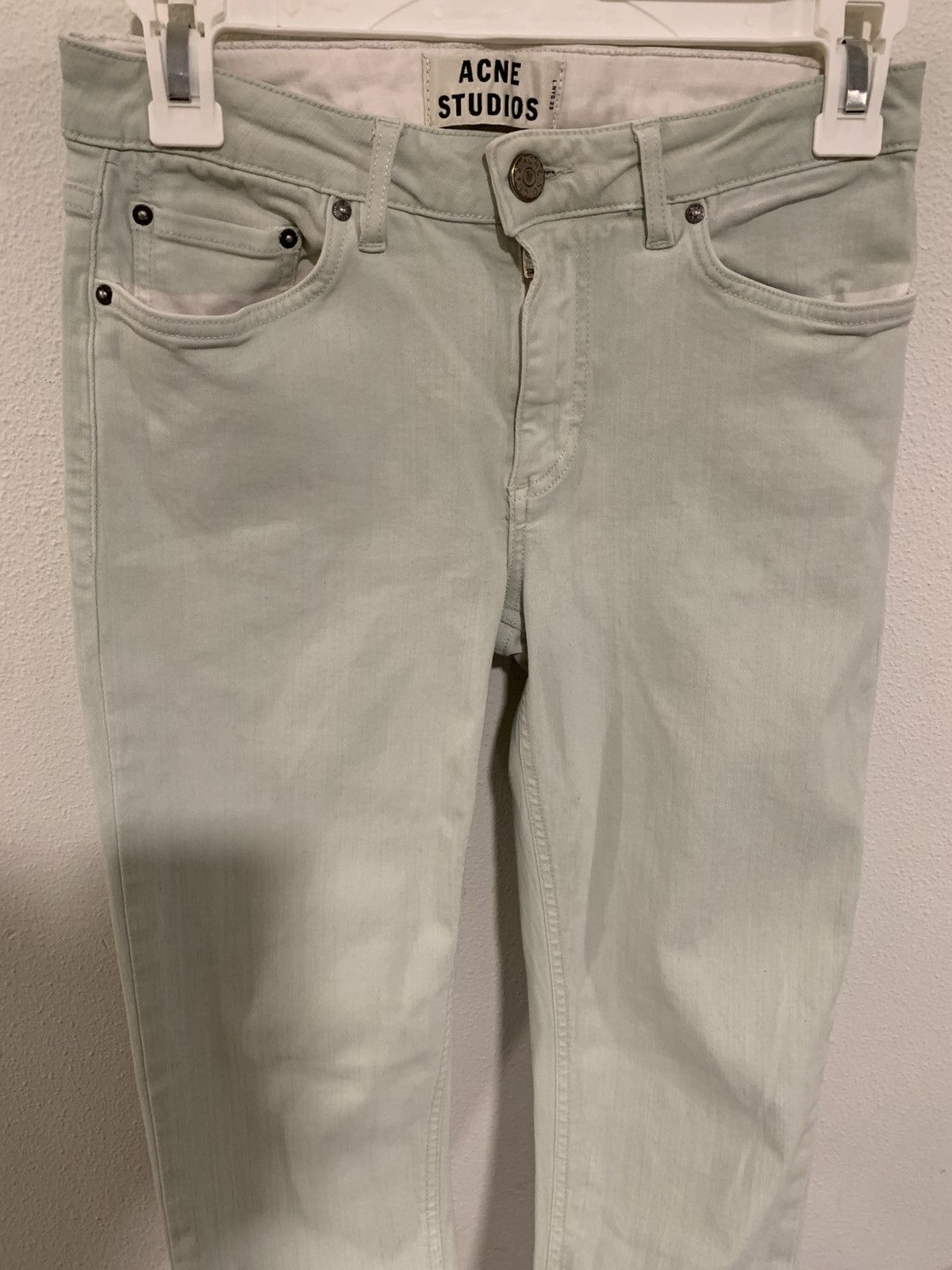 Acne Studios acne studio white skinny denim Size US 29 - 3 Thumbnail