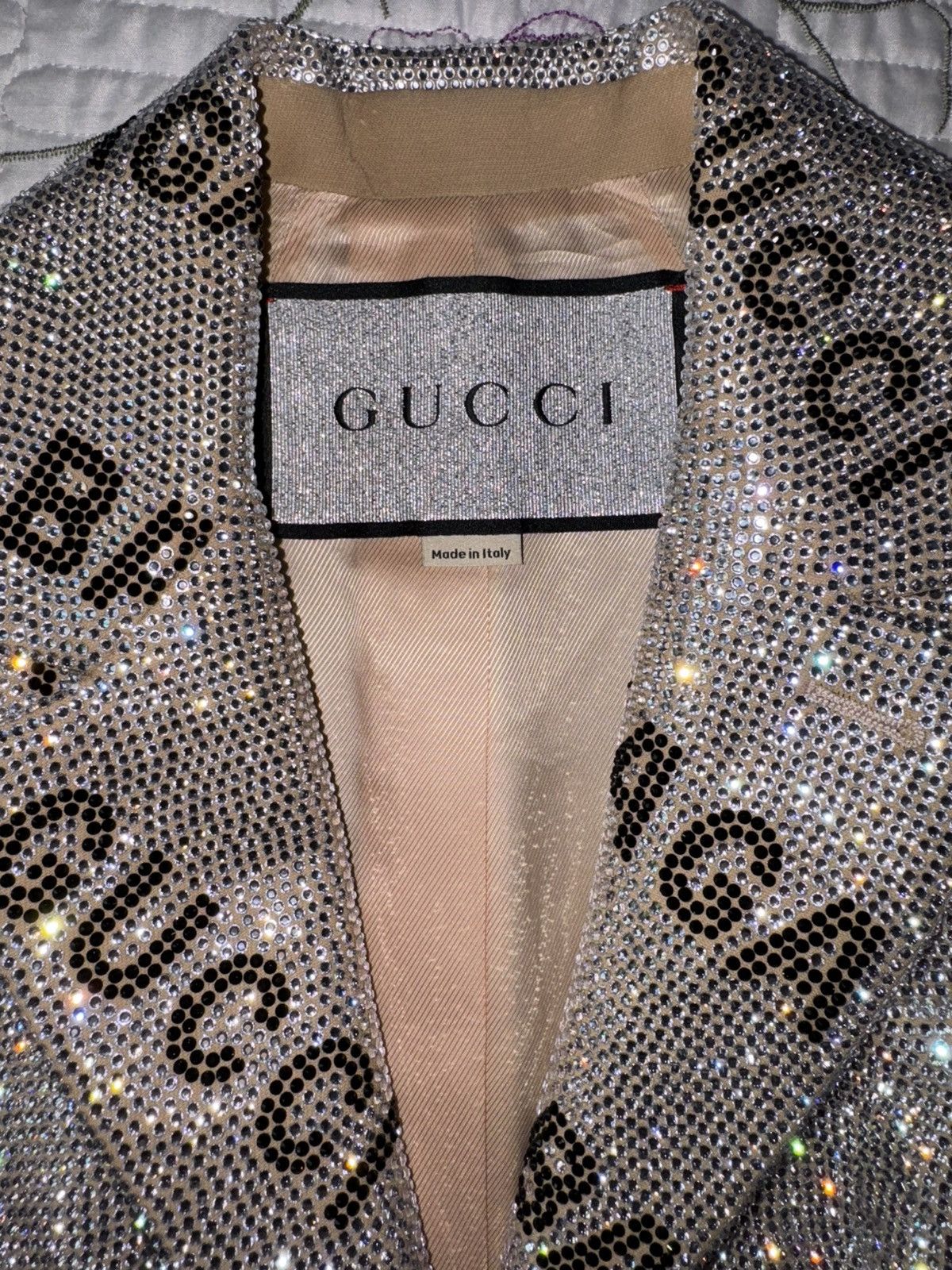 Balenciaga × Gucci Gucci x Balenciaga Crystal Hourglass Jakcet Size XS / US 0-2 / IT 36-38 - 2 Thumbnail