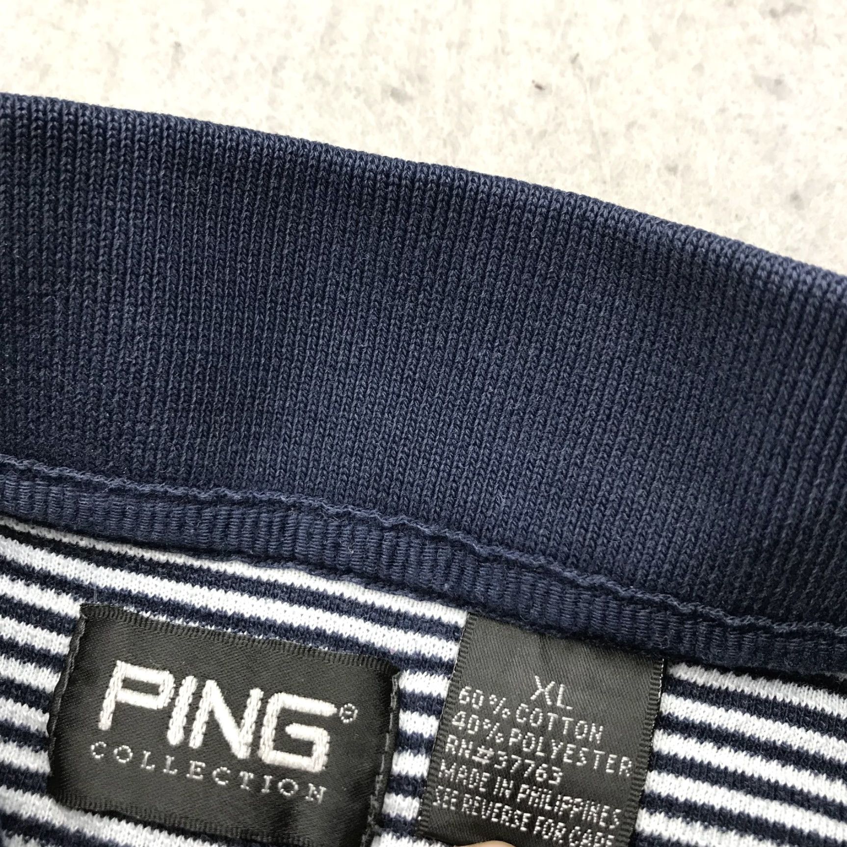 Vintage VINTAGE Ping Polo Shirt Mens XL Blue White 90s Golf Cotton Polo Shirt Mens XL Blue White 90s Ping Vintage Cotton 90s Size US XL / EU 56 / 4 - 5 Thumbnail