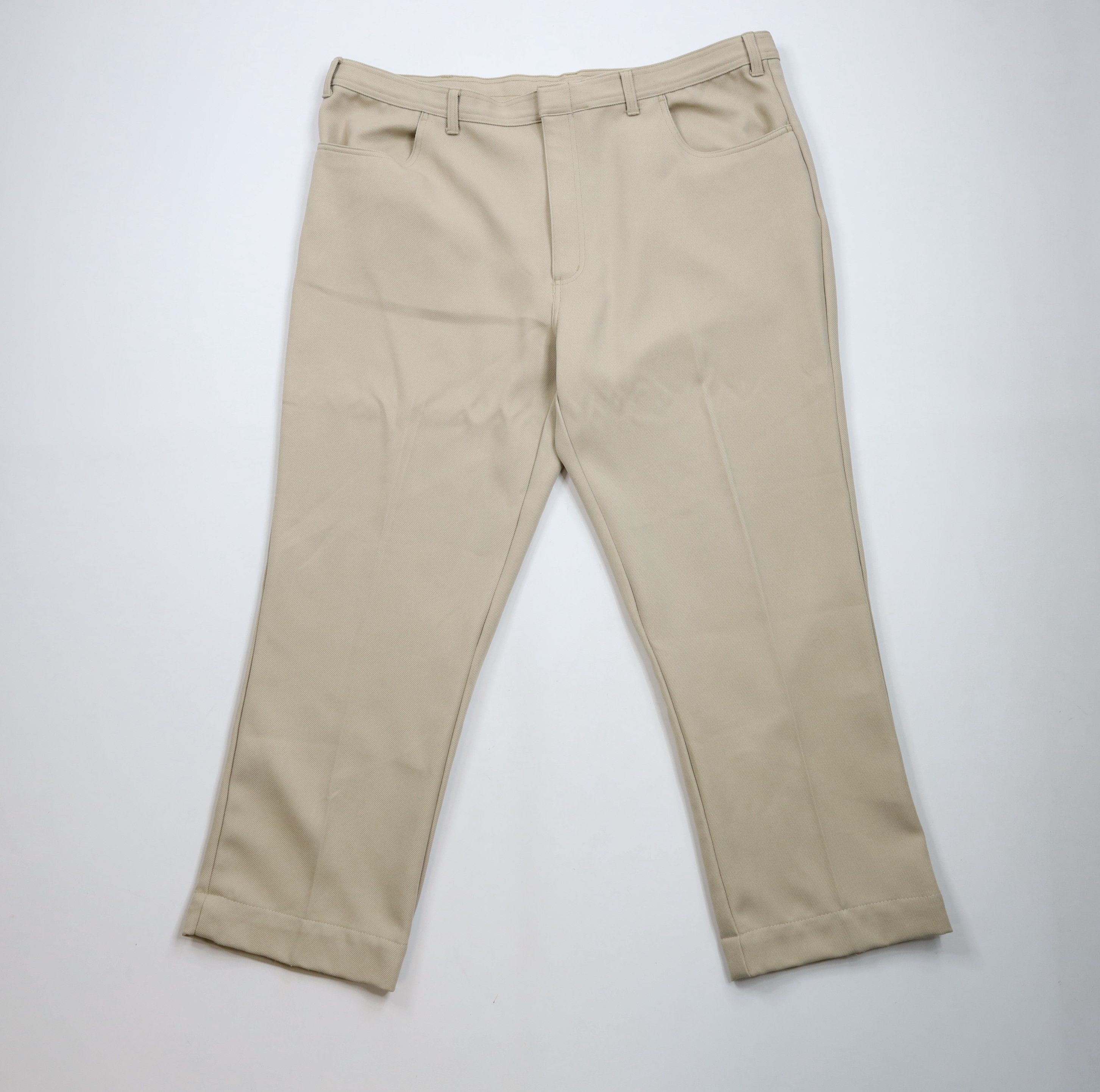 Vintage Vintage 90s Streetwear Knit Flared Wide Leg Chino Pants Size US 44 / EU 60 - 1 Thumbnail