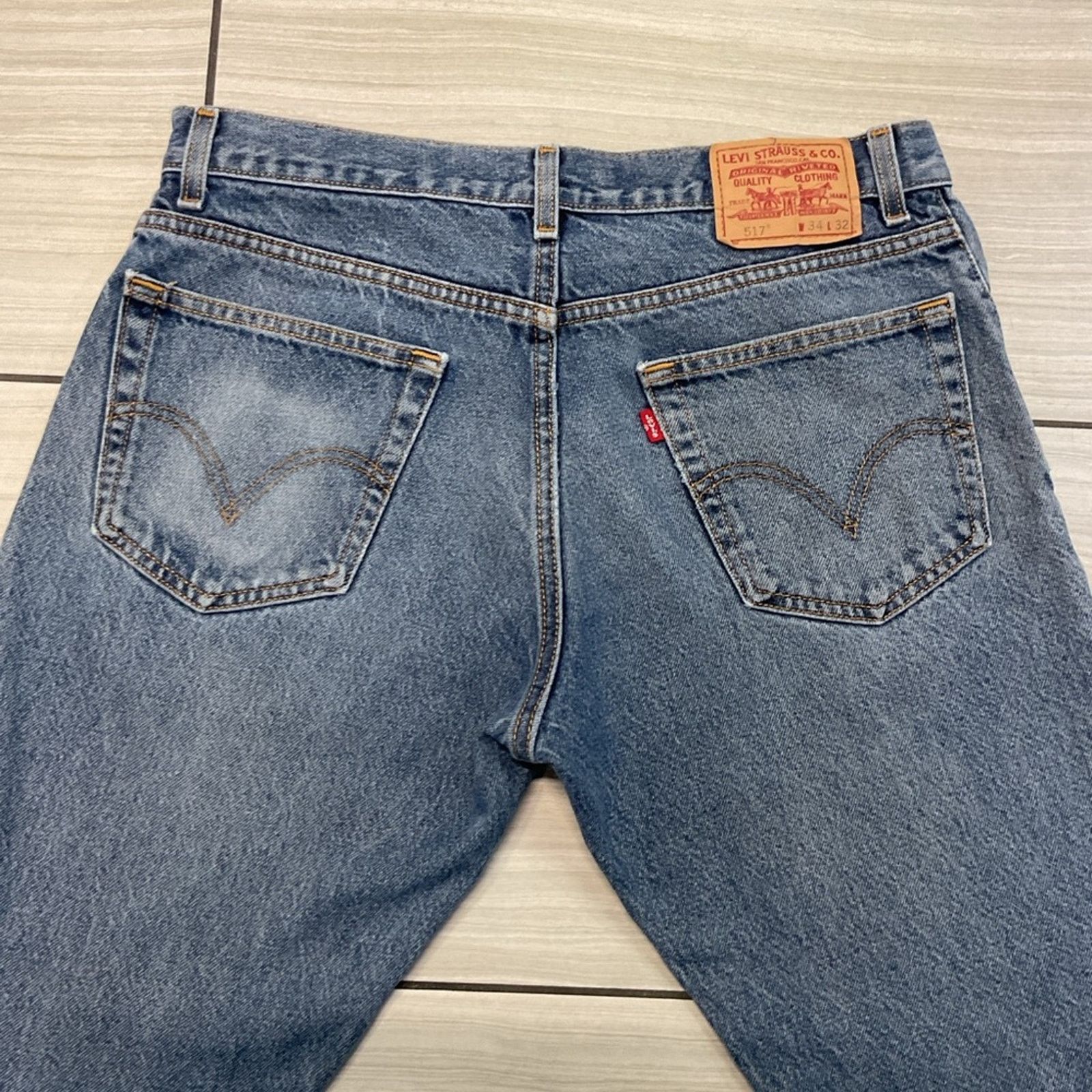 Levi's Vintage 517 Levi’s Cut-Off Denim Shorts Size US 34 / EU 50 - 5 Thumbnail