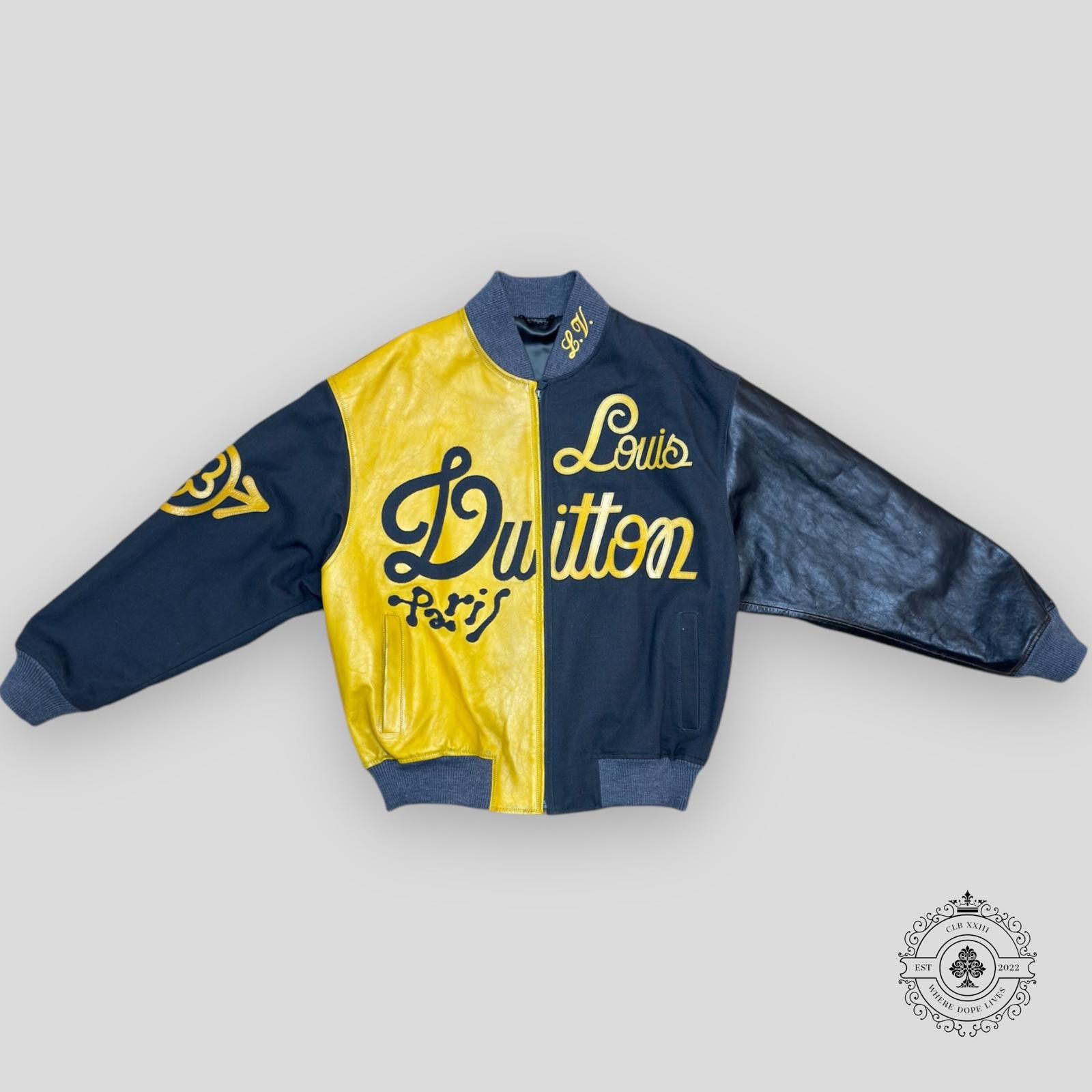 Louis Vuitton Mix Canvas Leather Bomber