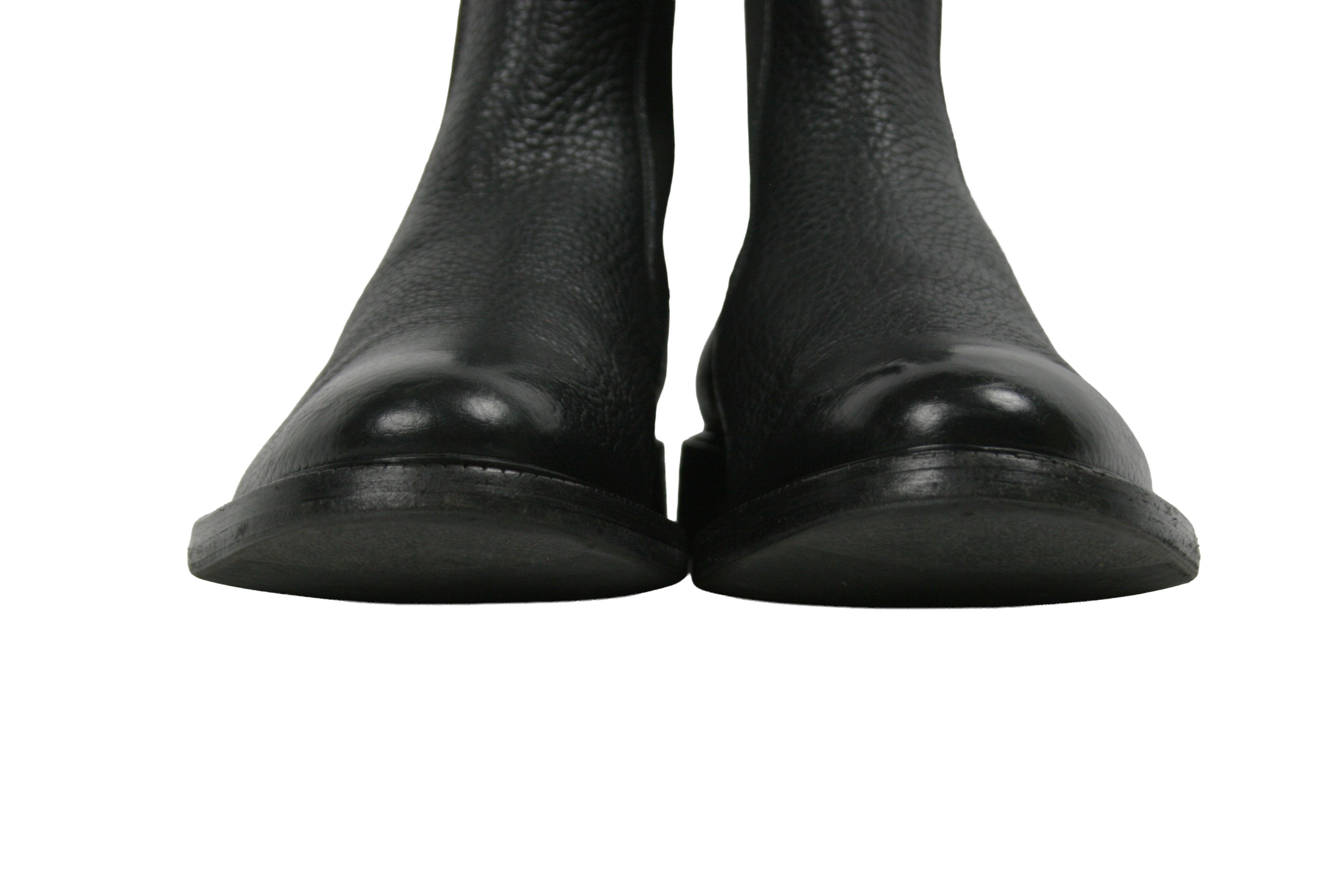 Santoni Chelsea Leather Boots Size US 8 / IT 38 - 4 Thumbnail