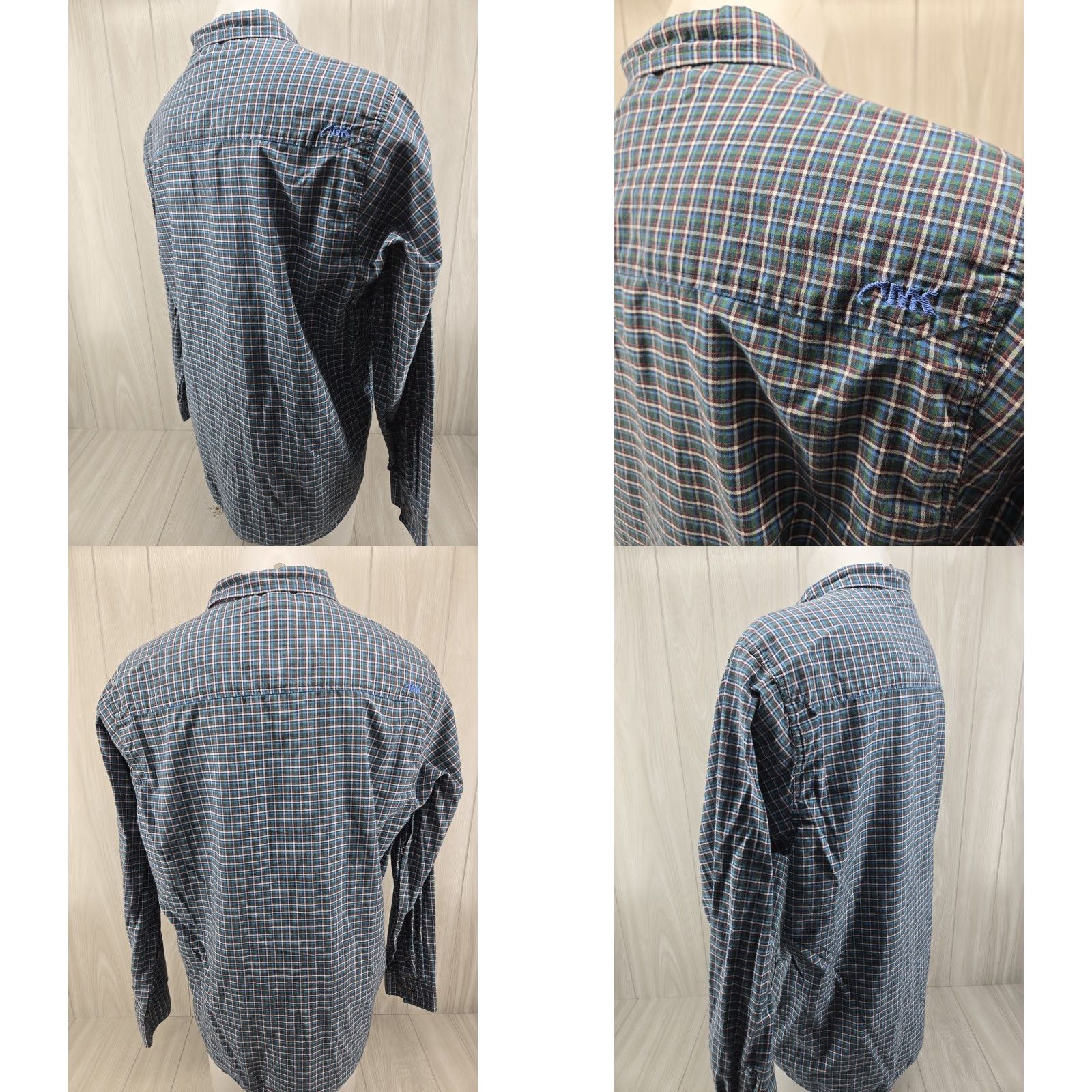 Mountain Khakis Mountain Khakis Shirt Mens 2XL Blue Plaid Button-Up Shirt Long Sleeve Crew Neck Collar Down Classic Outdoor Size US XXL / EU 58 / 5 - 8 Thumbnail