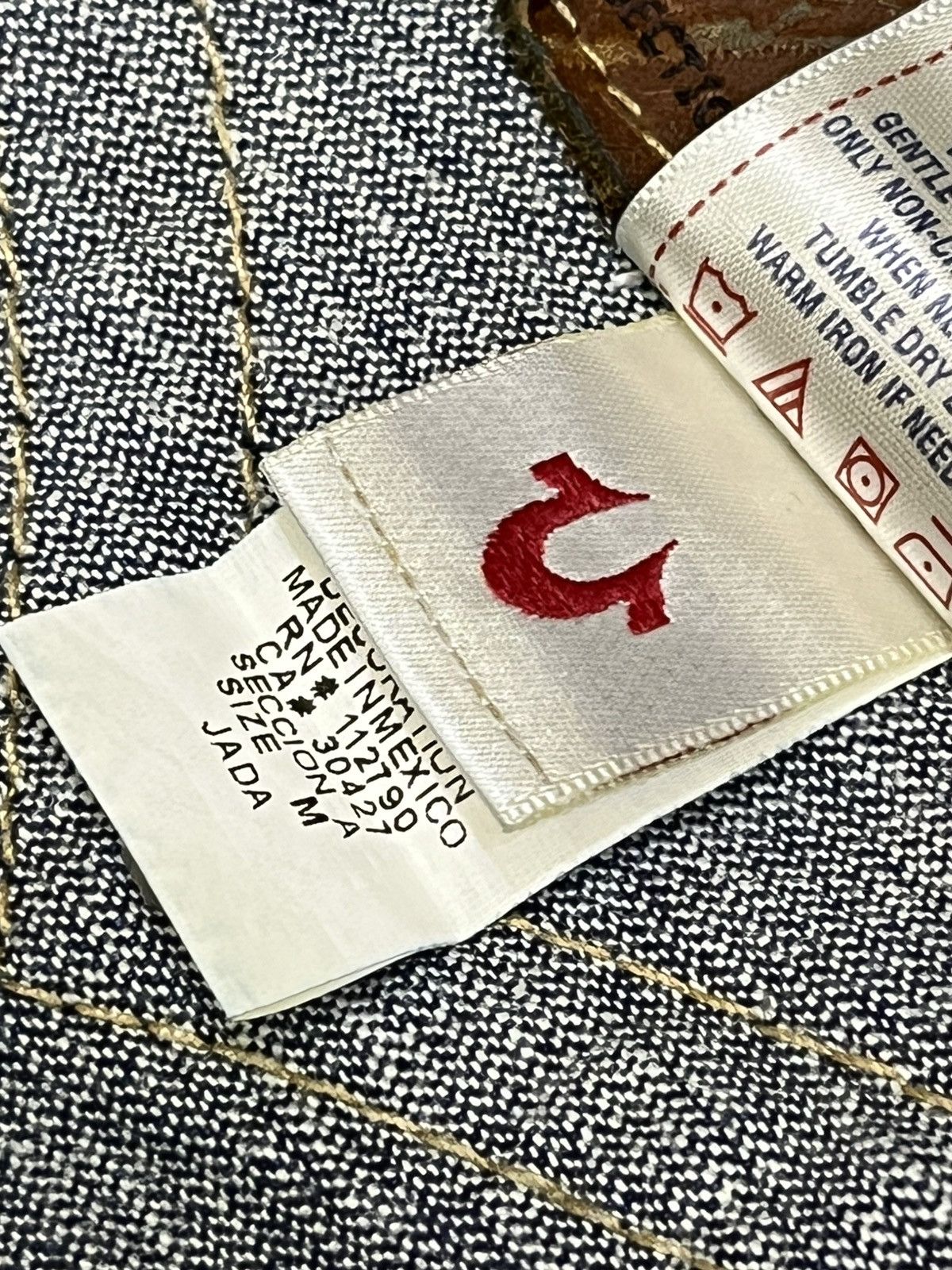 True Religion 🔥TRUE RELIGION KIDS SERAPE CUSTOM DENIM JACKET Size US XXS / EU 40 - 14 Thumbnail