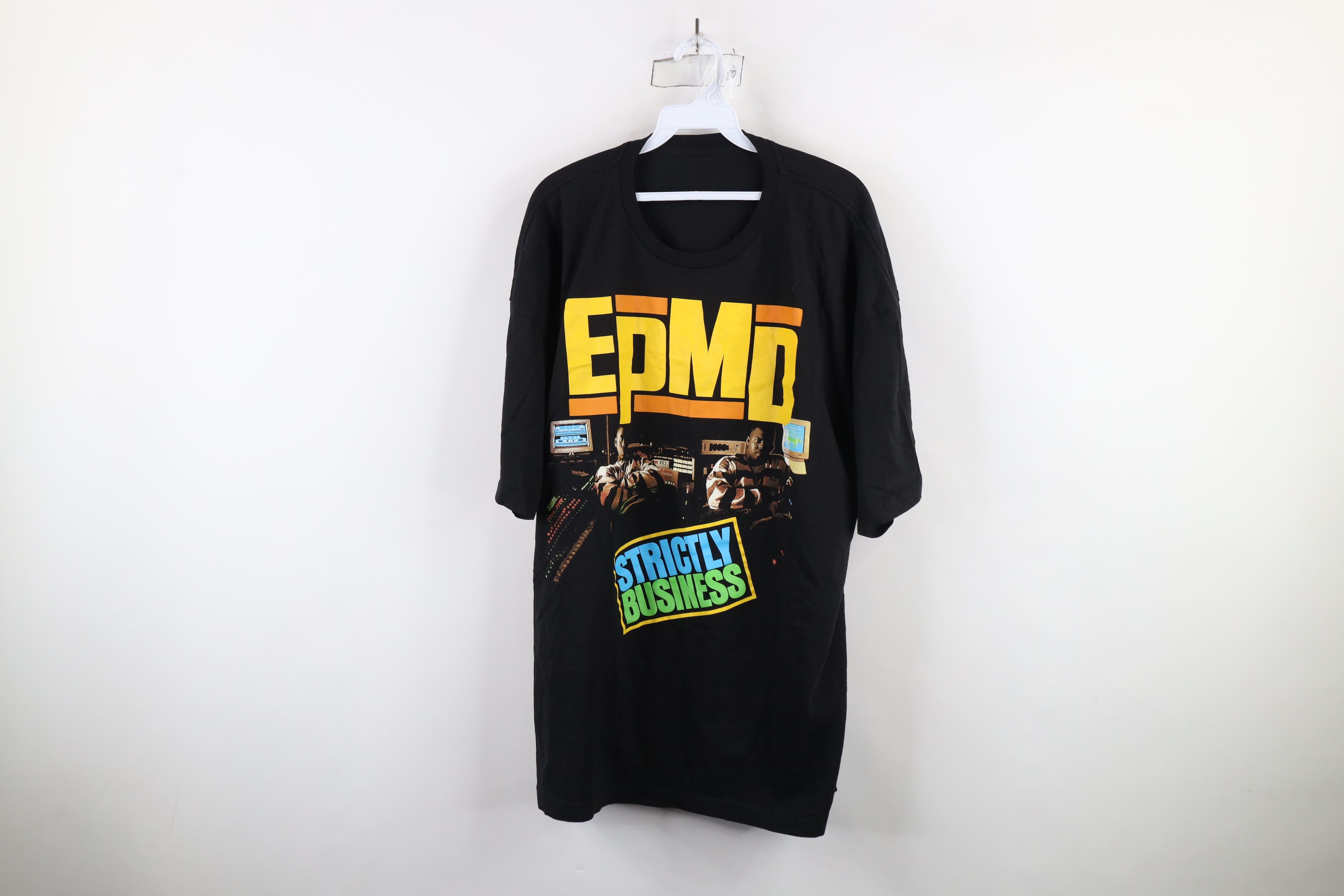 Vintage Retro Streetwear Strictly Business EPMD Hip Hop Rap T-Shirt Size US XXL / EU 58 / 5 - 1 Thumbnail