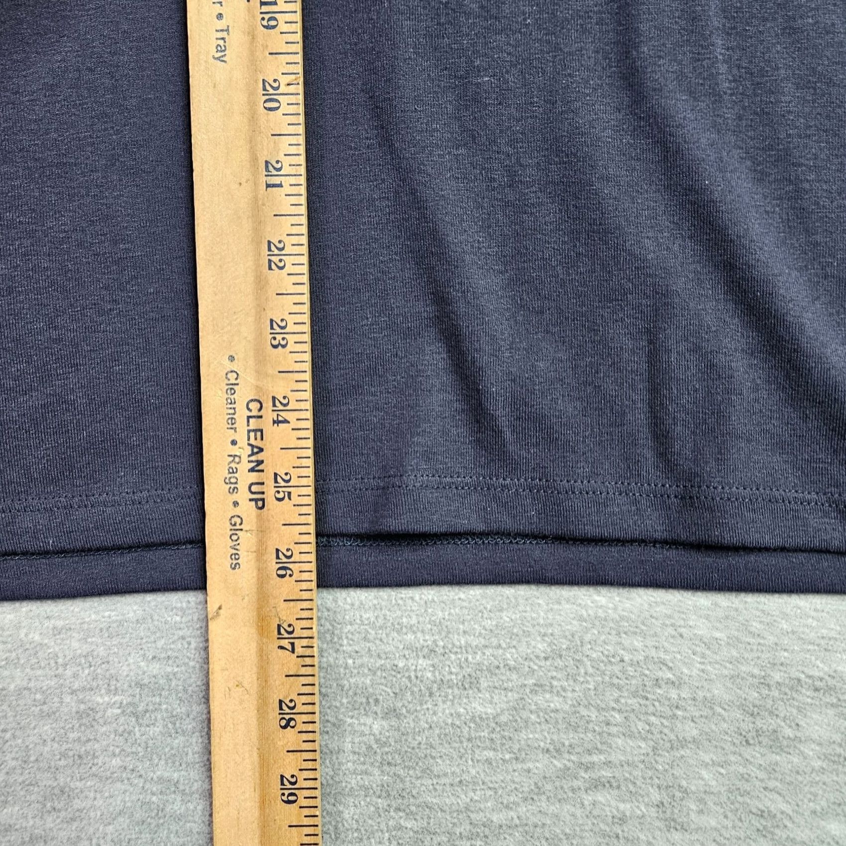 Vintage Style & Co Women Navy Graphic T-Shirt 100% Cotton Short Sleeve Size 2X Size XXL / US 16-18 / IT 52-54 - 5 Thumbnail