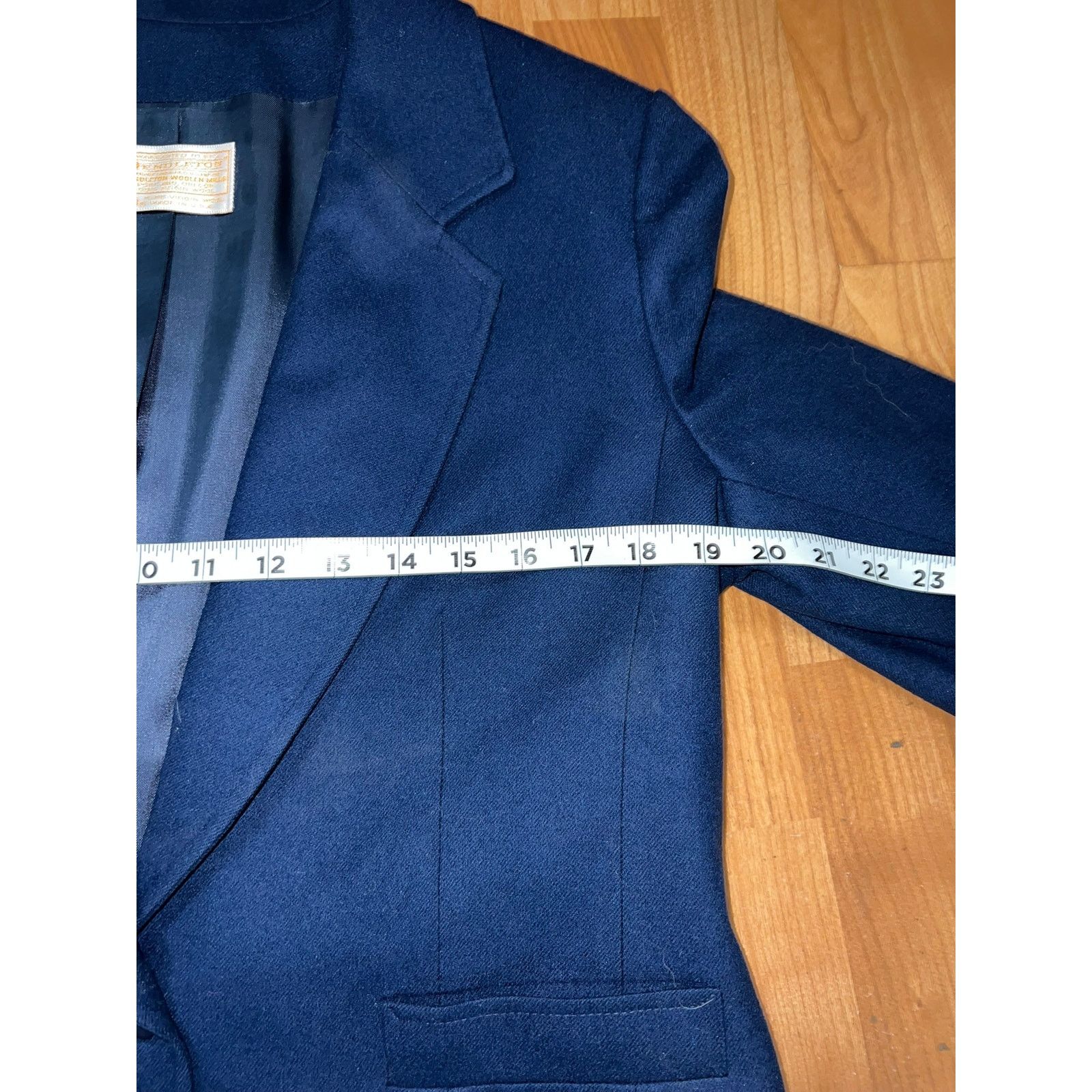 Pendleton Vintage Pendleton Skirt Suit Blue Womens 14 Woolen Mills VTG Size 36" / US 14 / IT 50 - 7 Thumbnail