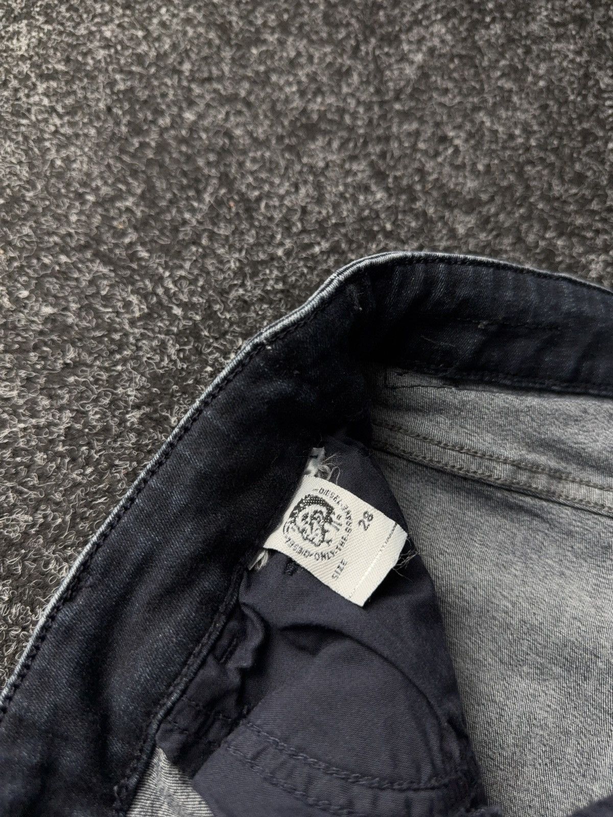 Diesel Luxury Skinny Diesel Slandy 00s Y2K Jeans Denim pants Size 28" / US 6 / IT 42 - 8 Thumbnail