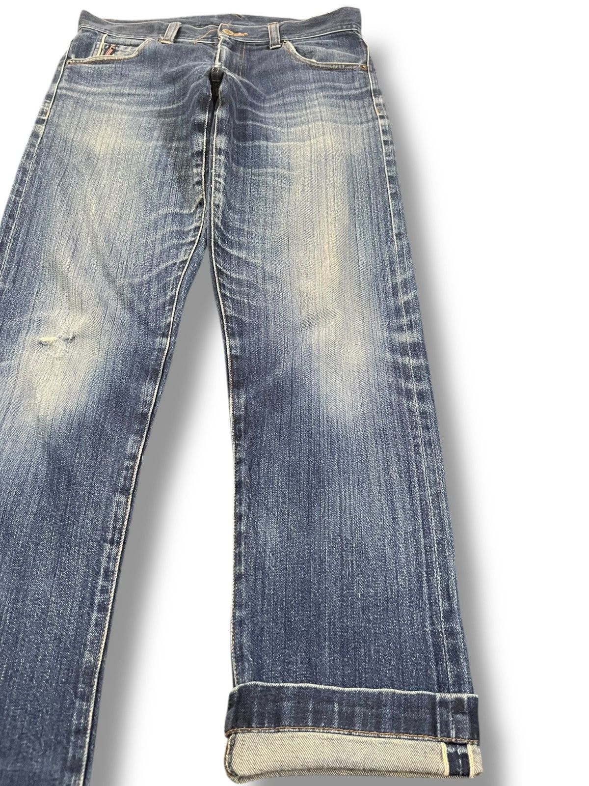 Japanese Brand × Yasuyuki Ishii Vintage Alcott Hill Selvedge Slim Fit Denim Size US 31 - 5 Thumbnail