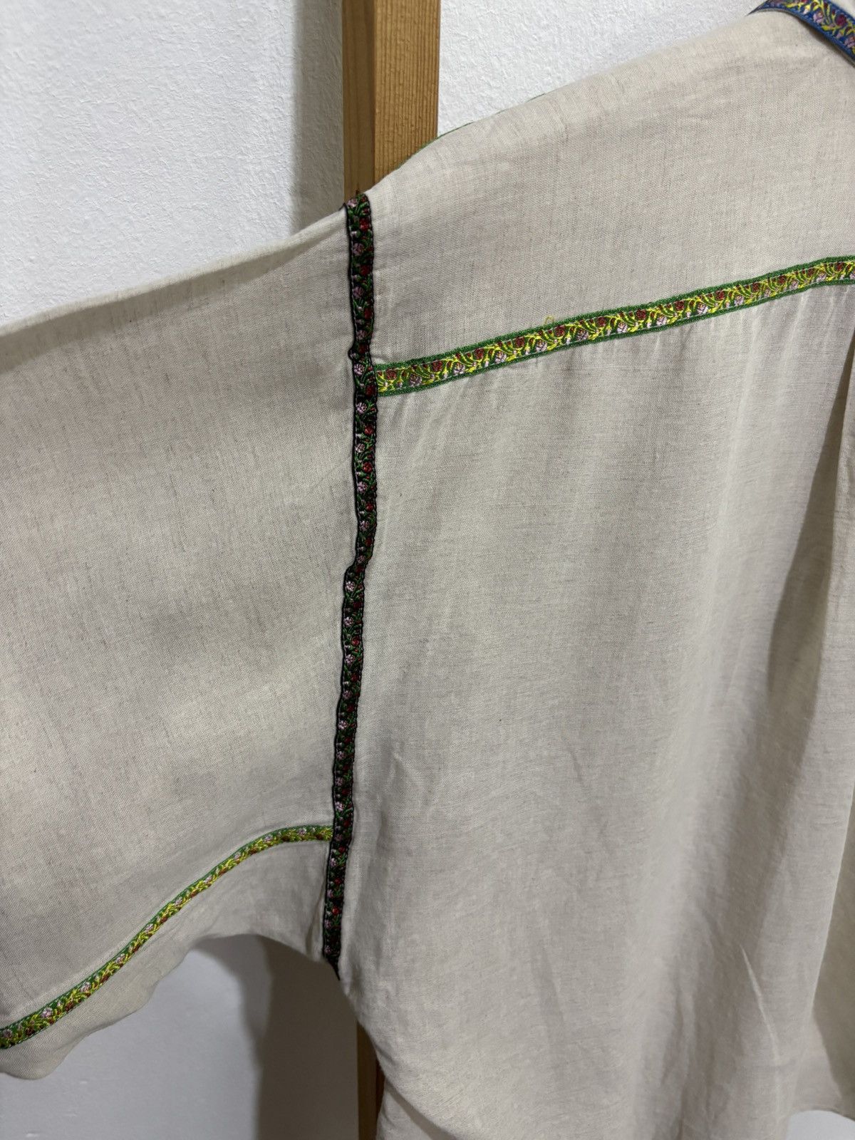Designer × Kenzo 90s Kenzo Linen Shirt Size US L / EU 52-54 / 3 - 7 Thumbnail