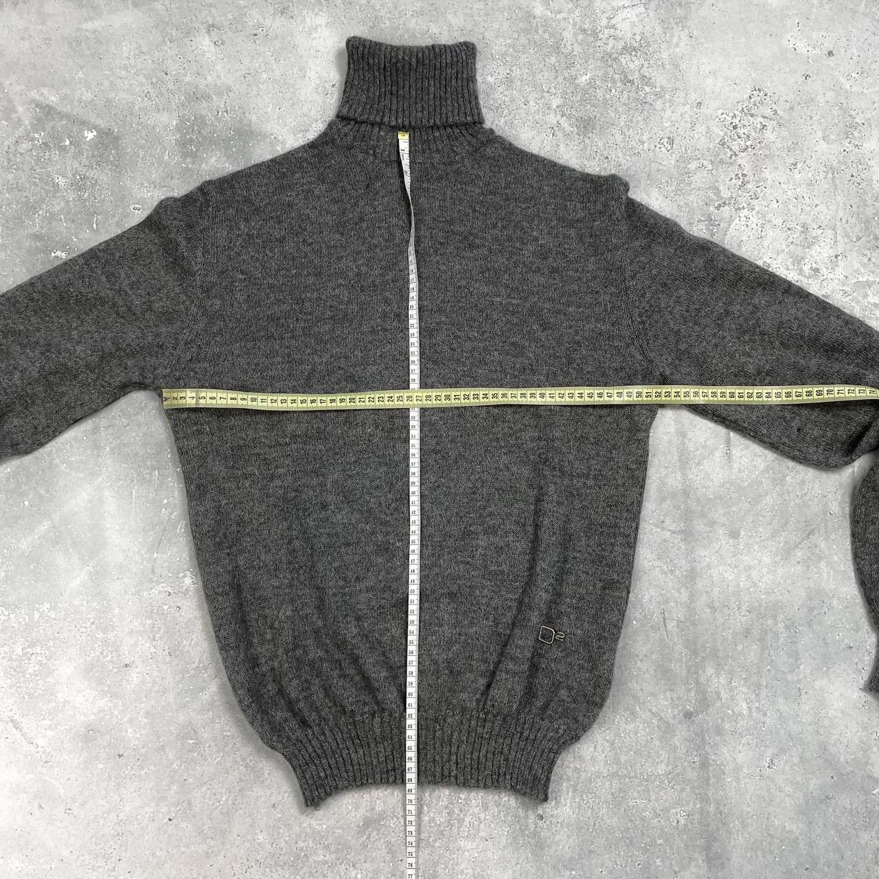 Dsquared2 Dsquared2 High Neck Alpaca Sweater Jumper Gray Size XL Size US XL / EU 56 / 4 - 3 Thumbnail