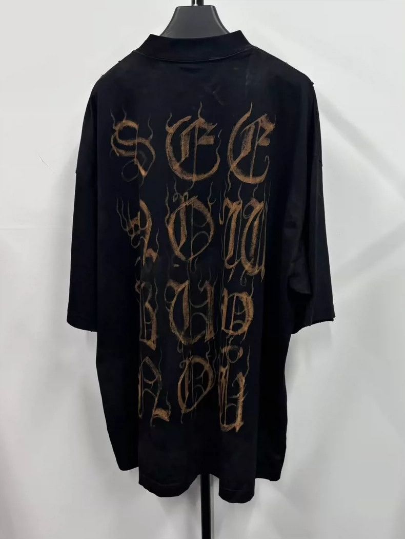 Balenciaga Balenciaga Abstract Logo monogrammed printed short sleeve Size US S / EU 44-46 / 1 - 2 Thumbnail