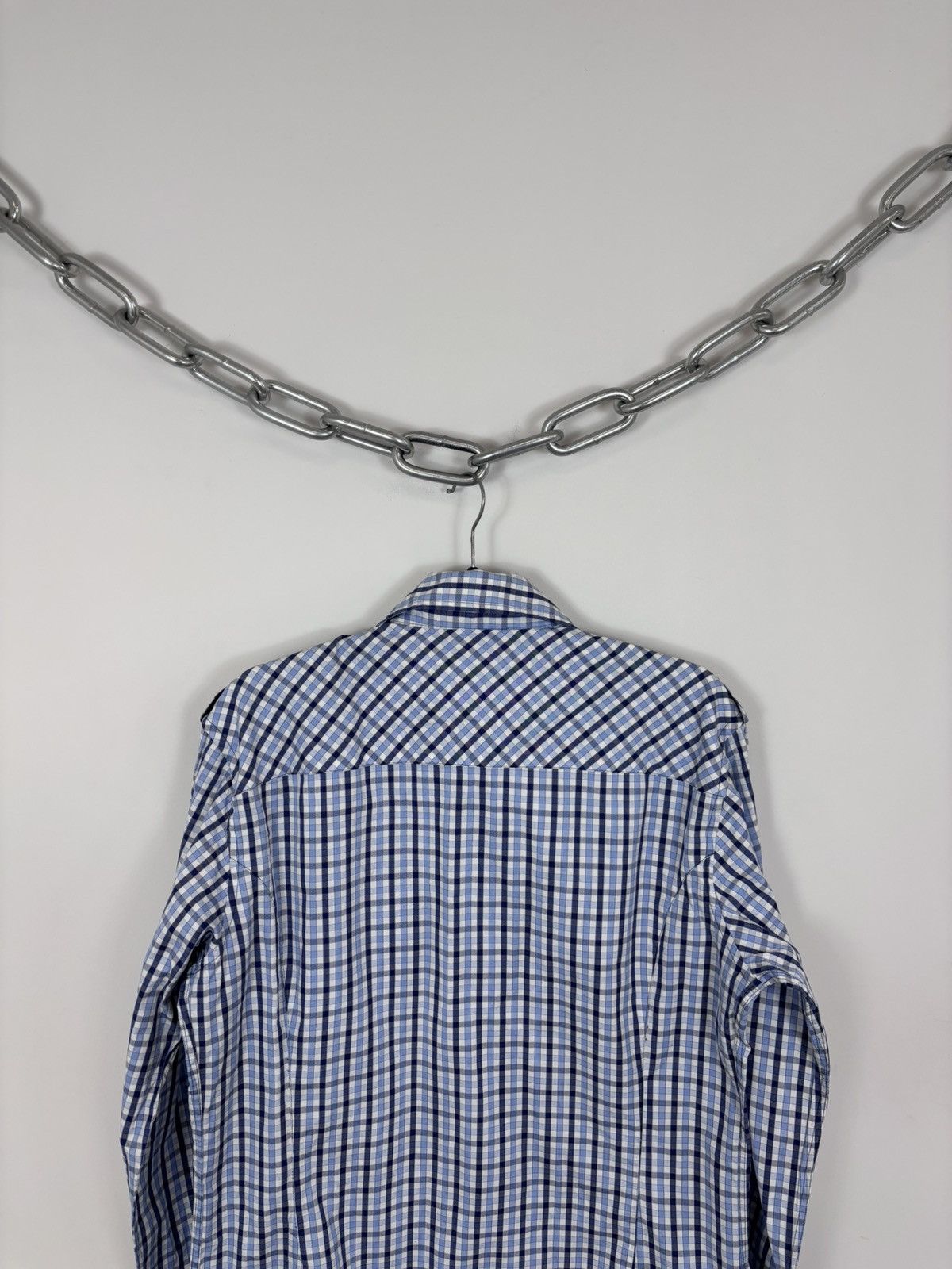 Iceberg Iceberg Vintage Men’s Gingham Check Long Sleeve Shirt Size US L / EU 52-54 / 3 - 20 Thumbnail