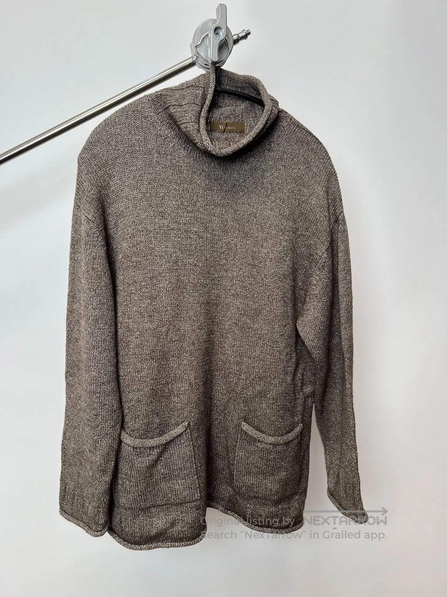 Yohji Yamamoto Yohji Yamamoto Stylish Gray Sweater. Size US L / EU 52-54 / 3 - 2 Thumbnail