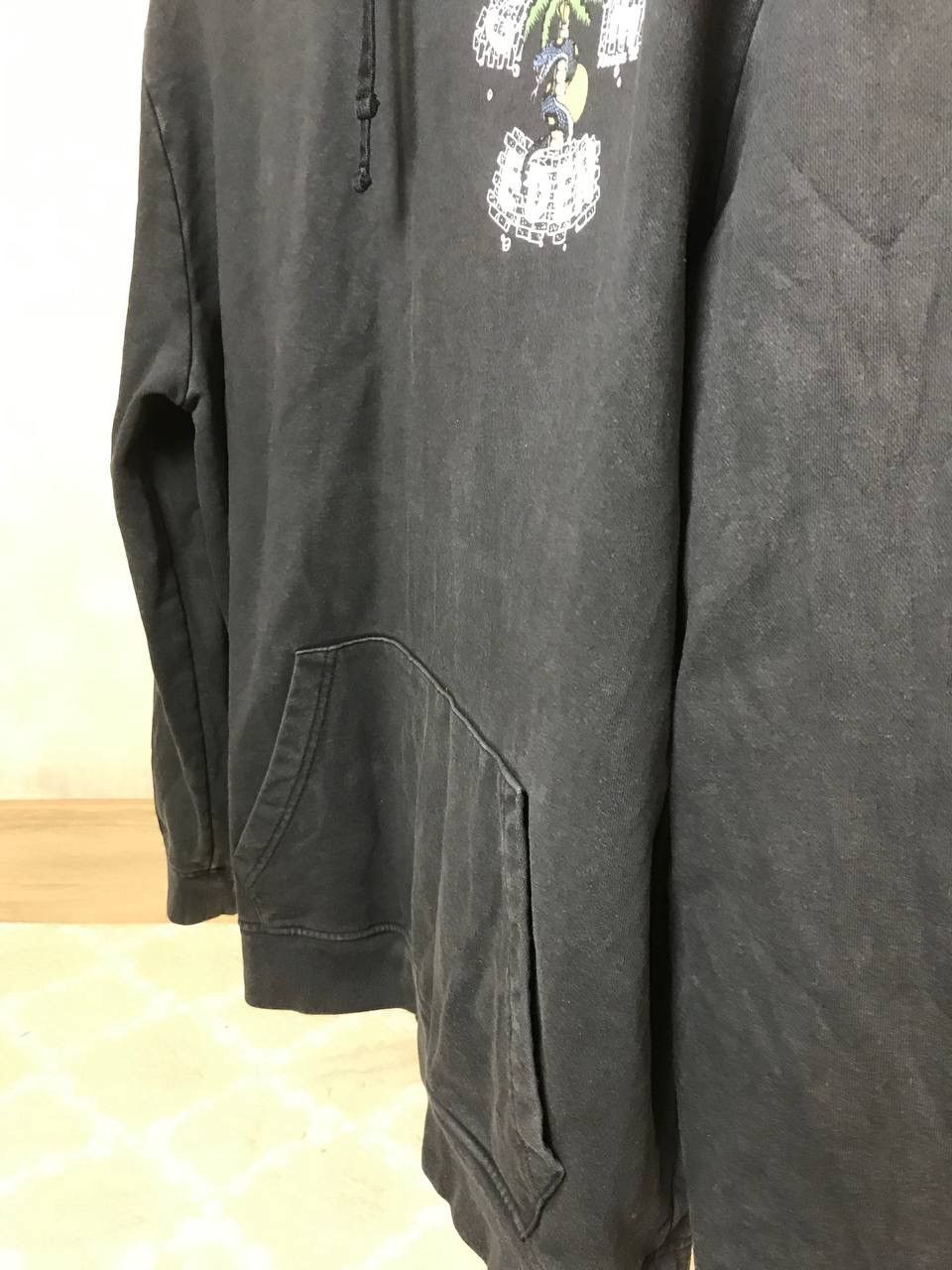 Allsaints 🔥 Allsaints Concrete Eden Washed Graphic Hoodie Sweatshirt Size US M / EU 48-50 / 2 - 7 Thumbnail