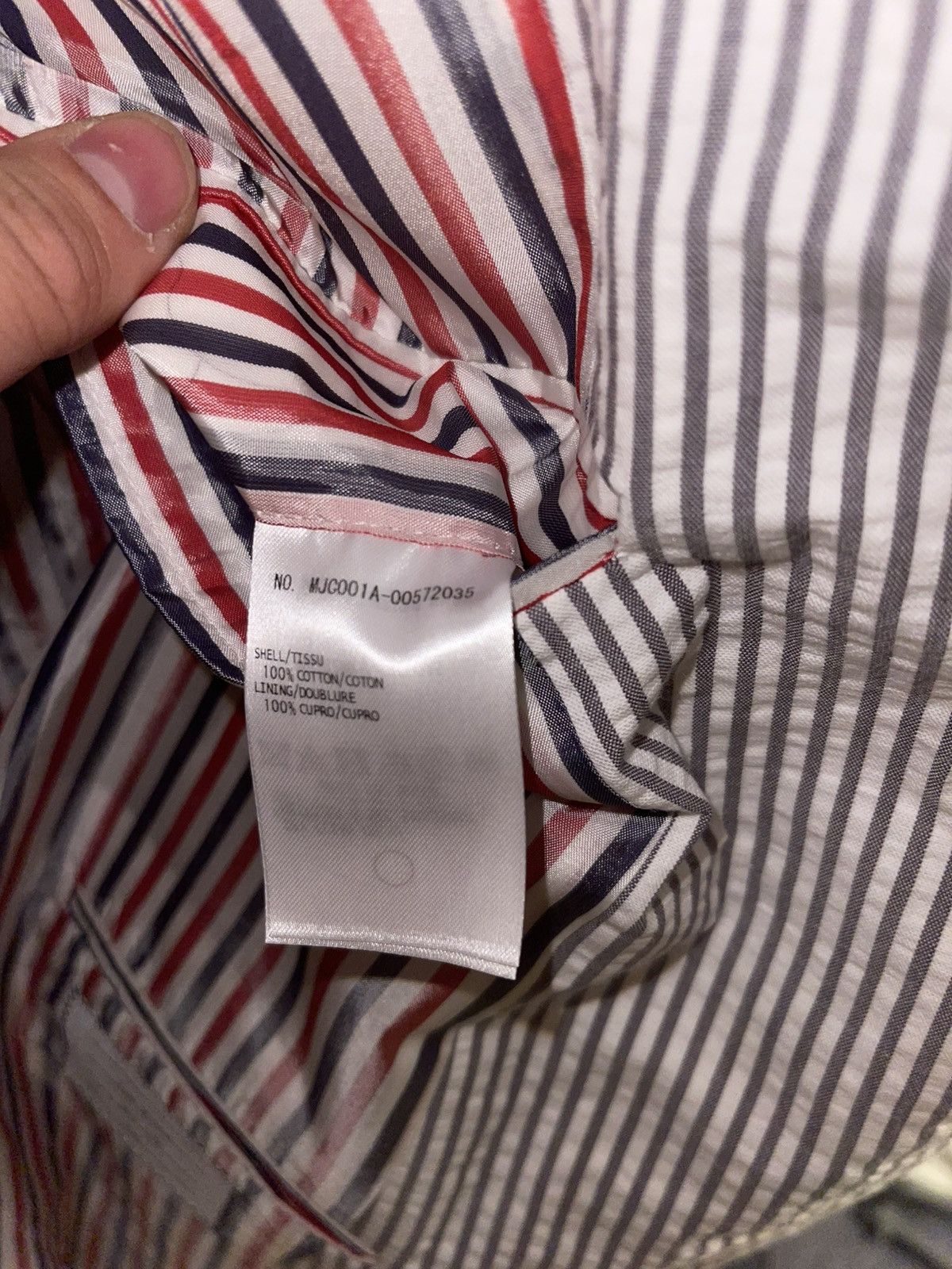 Thom Browne Thom Browne Seersucker Size 36R - 10 Thumbnail