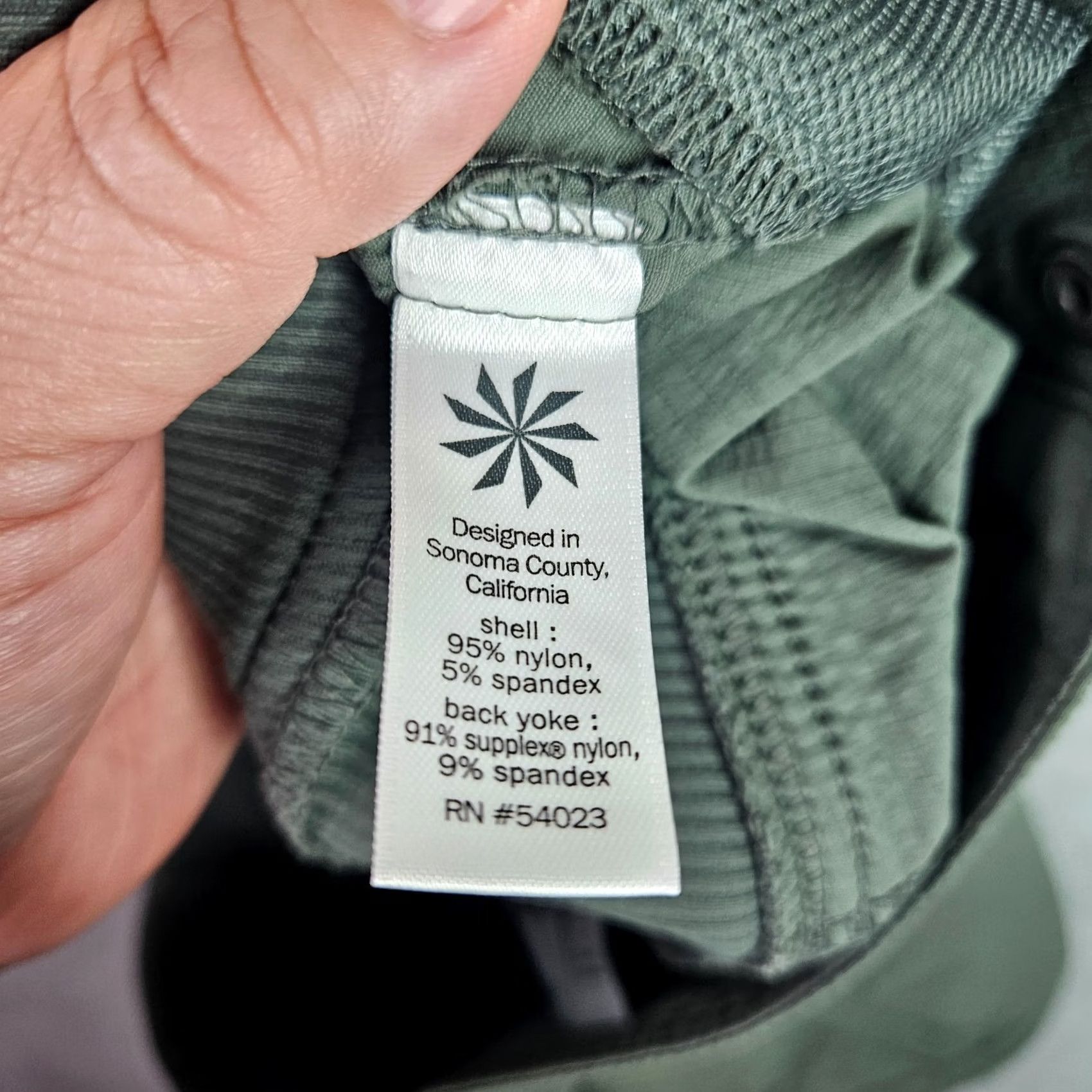 Athleta Athleta Pants Women's Olive Green Hiking Size 2 Pockets Activewear Everyday Tapered Leg Sports Athleisure Size 26" / US 2 / IT 38 - 4 Thumbnail