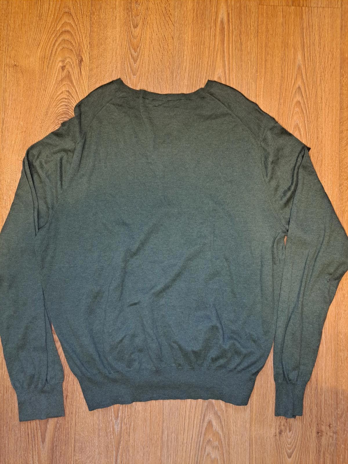 Polo Ralph Lauren VINTAGE Polo Ralph Lauren Sweater Mens XL Green Pima Cotton Size US XL / EU 56 / 4 - 4 Thumbnail