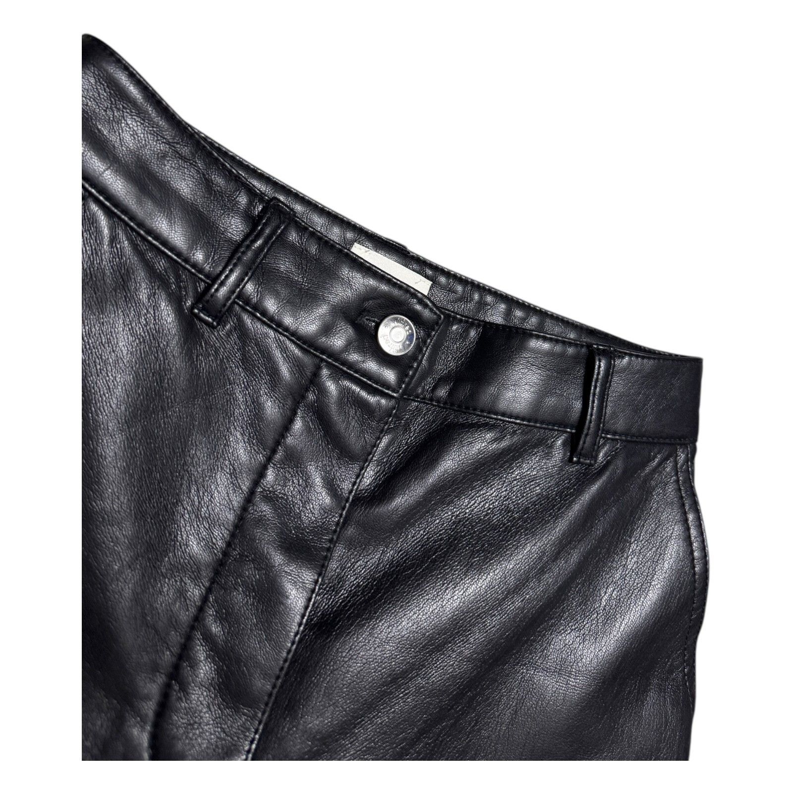 Aritzia WILFRED ARITZIA Faux Vegan Leather CARGO Casual Pants Size 0 Size 24" / US 00 / IT 34 - 3 Thumbnail