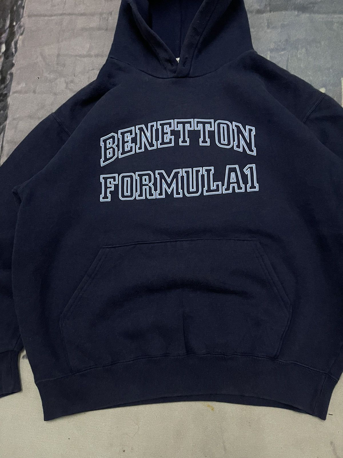 United Colors Of Benetton 90s UNITED COLORS OF BENETTON FORMULA 1 PROMO HOODIE Size US M / EU 48-50 / 2 - 5 Thumbnail