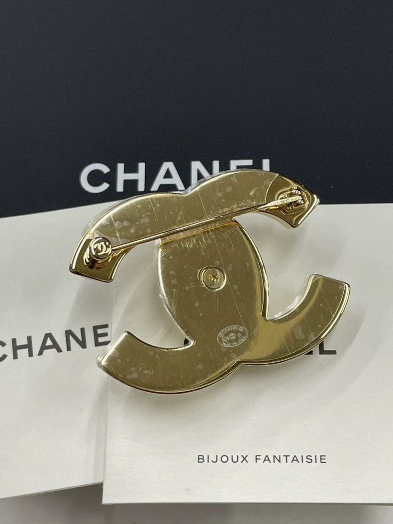 Chanel Chanel Pearl white double C brooch Size ONE SIZE - 5 Thumbnail