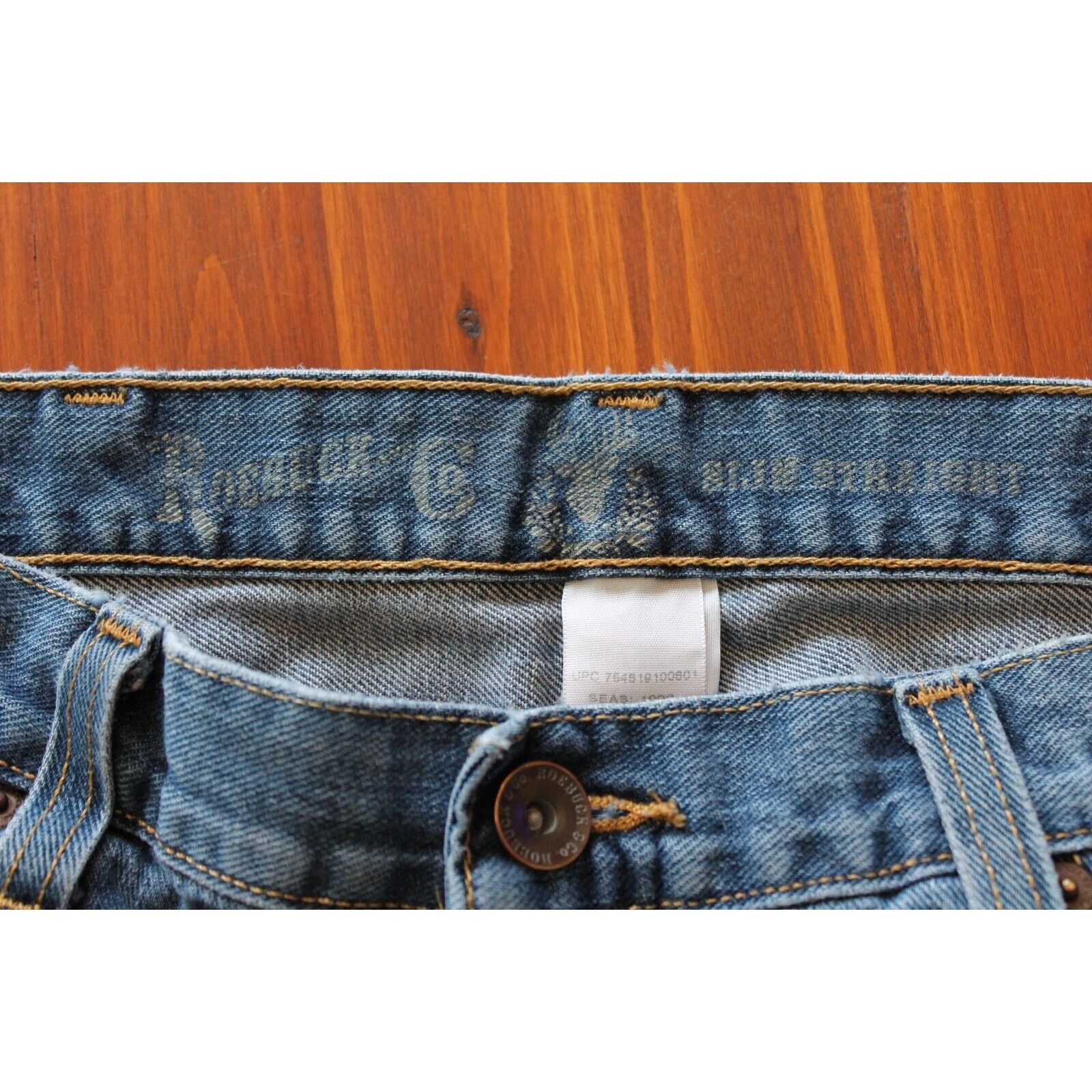 Other ROBUCK and CO Jeans 36x34 Slim Straight. Denim CLEAN/PHOTOS Size US 36 / EU 52 - 5 Thumbnail
