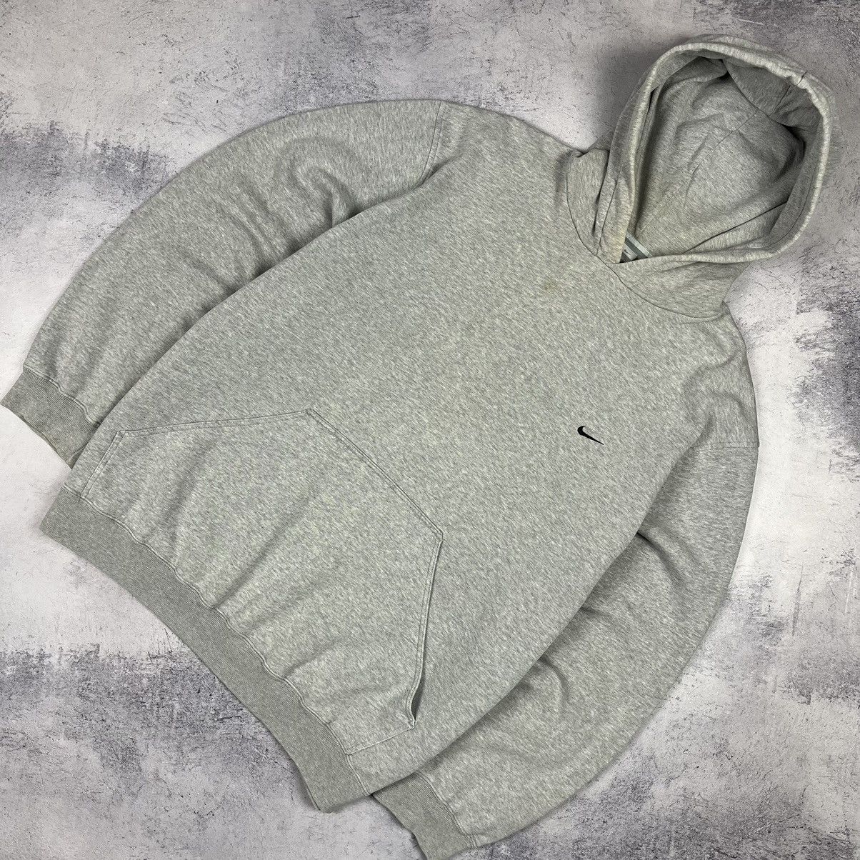 Nike Vintage Nike swoosh baggy y2k hoodie 90’s Size US XL / EU 56 / 4 - 1 Thumbnail