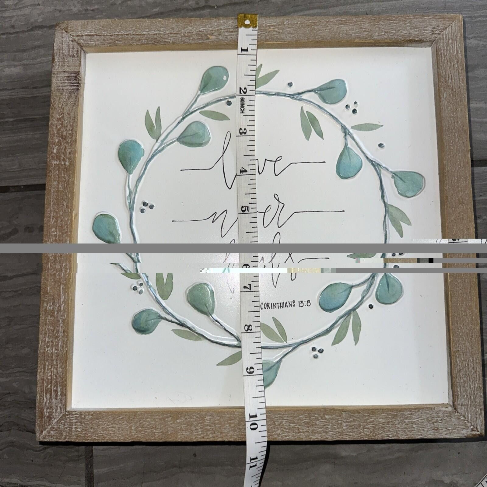 Other Hobby Lobby Love Never Fails 1 Corinthians Wall Table Decor Size ONE SIZE - 3 Thumbnail