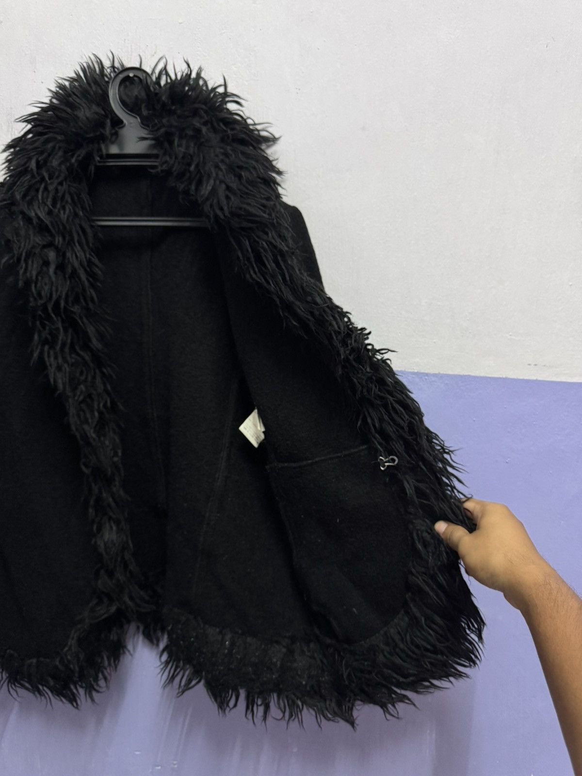 agnes b. Agnes b Paris Fur Jacket Size S / US 4 / IT 40 - 12 Thumbnail