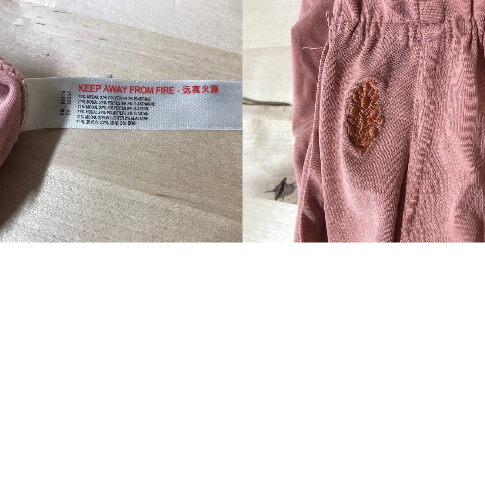 Vintage FP Movement Mauve Pink Harem Joggers High Waist Cinch Ankle Pants XS Size 26" / US 2 / IT 38 - 8 Thumbnail