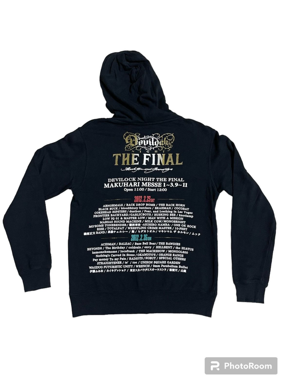 Band Tees × Devilock × Japanese Brand Devilock Night The Final Concert Japan Sweatshirt Hoodie Size US S / EU 44-46 / 1 - 15 Thumbnail
