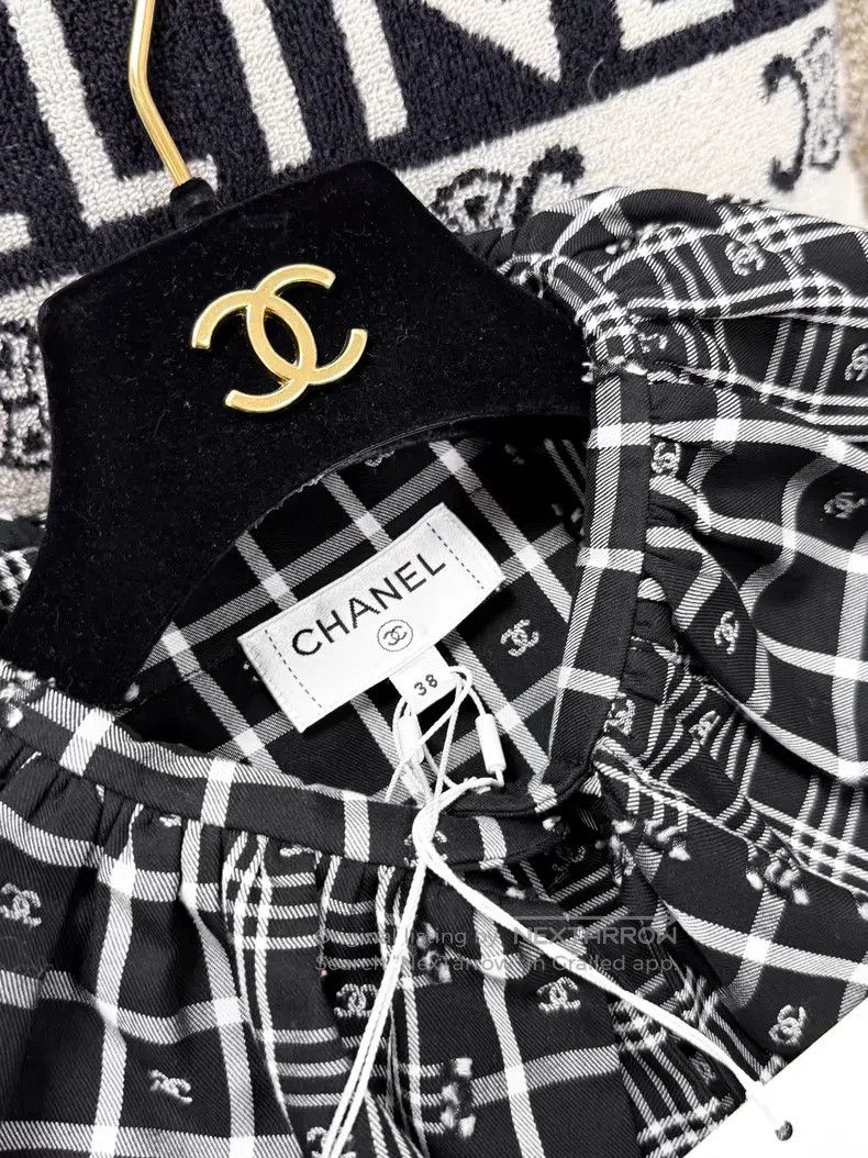 Chanel Chanel 23A handicraft series black and white color-blocked Size XS / US 0-2 / IT 36-38 - 5 Thumbnail