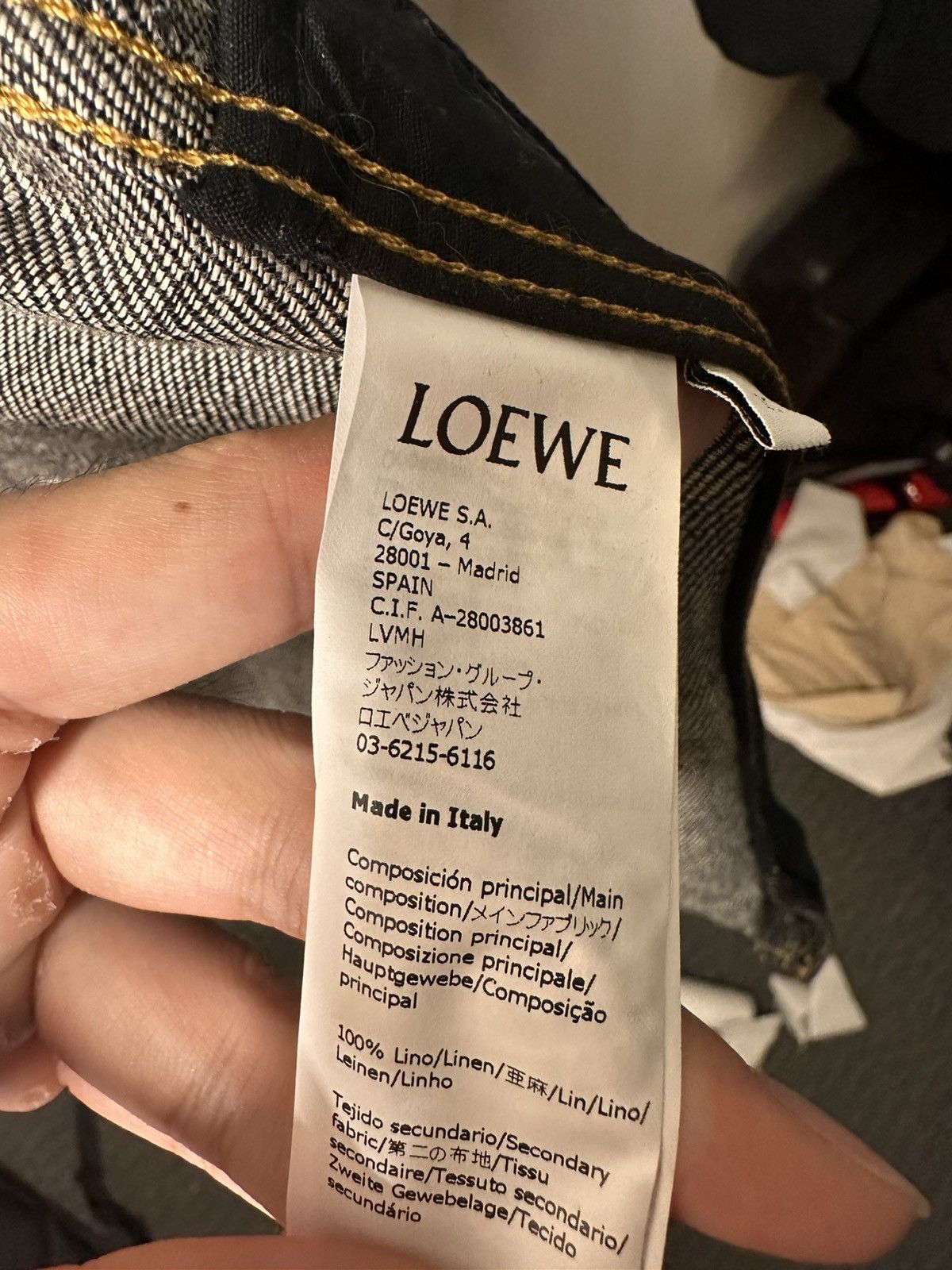 Loewe Loewe oversized denim jacket Size US M / EU 48-50 / 2 - 8 Thumbnail