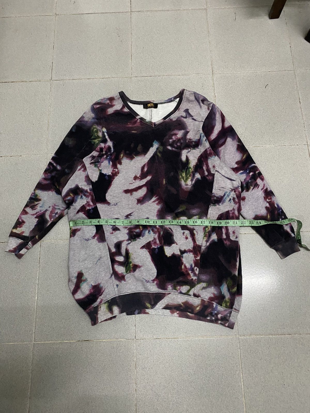 Diesel Vintage Diesel Tie Dye Sweatshirt Dress Size S / US 4 / IT 40 - 10 Thumbnail
