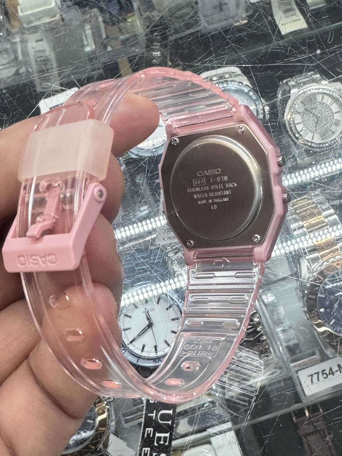 Casio Casio Pink Watch Size ONE SIZE - 2 Thumbnail