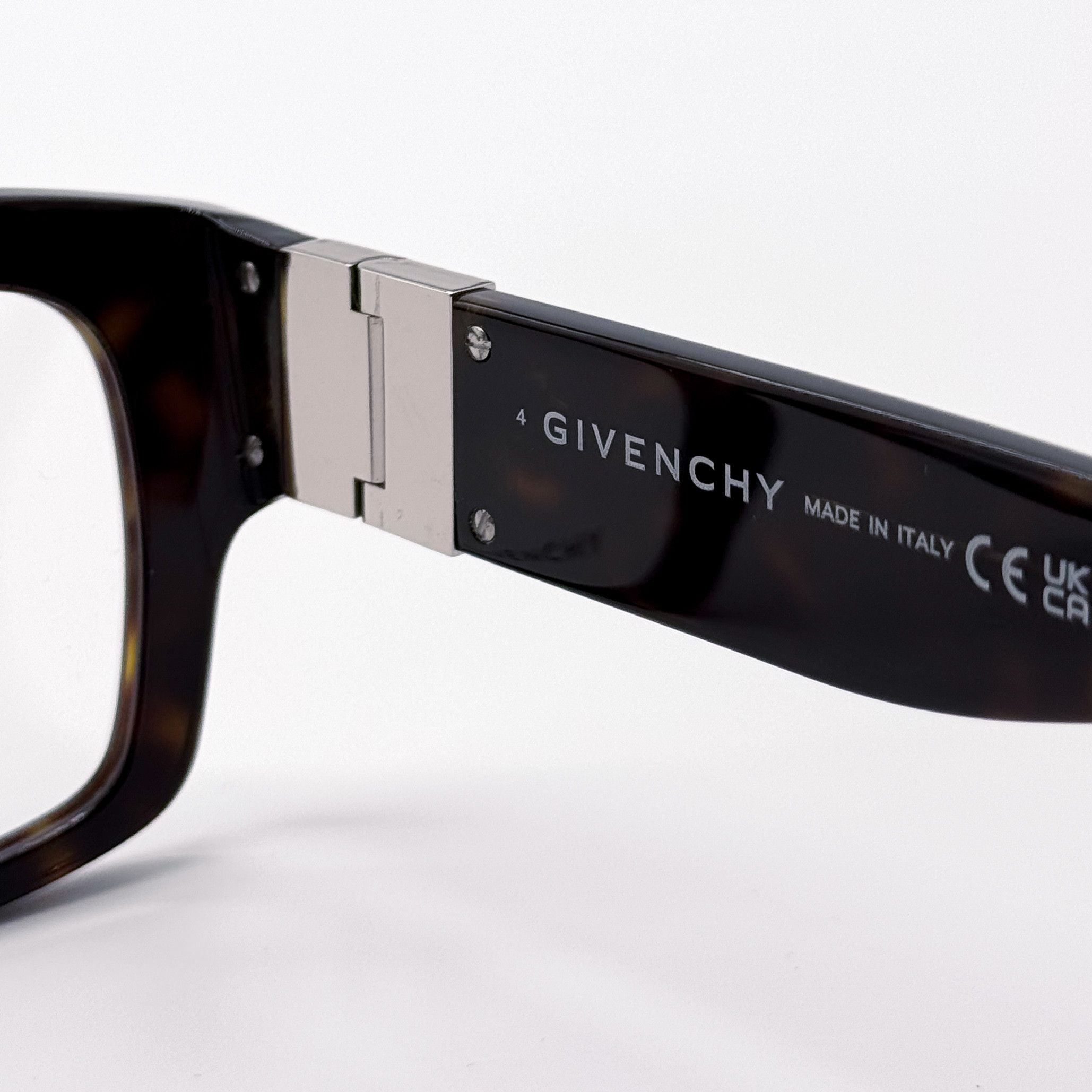Givenchy NEW GIVENCHY GV50049I 052 DARK HAVANA UNISEX EYEGLASSES Size ONE SIZE - 8 Thumbnail