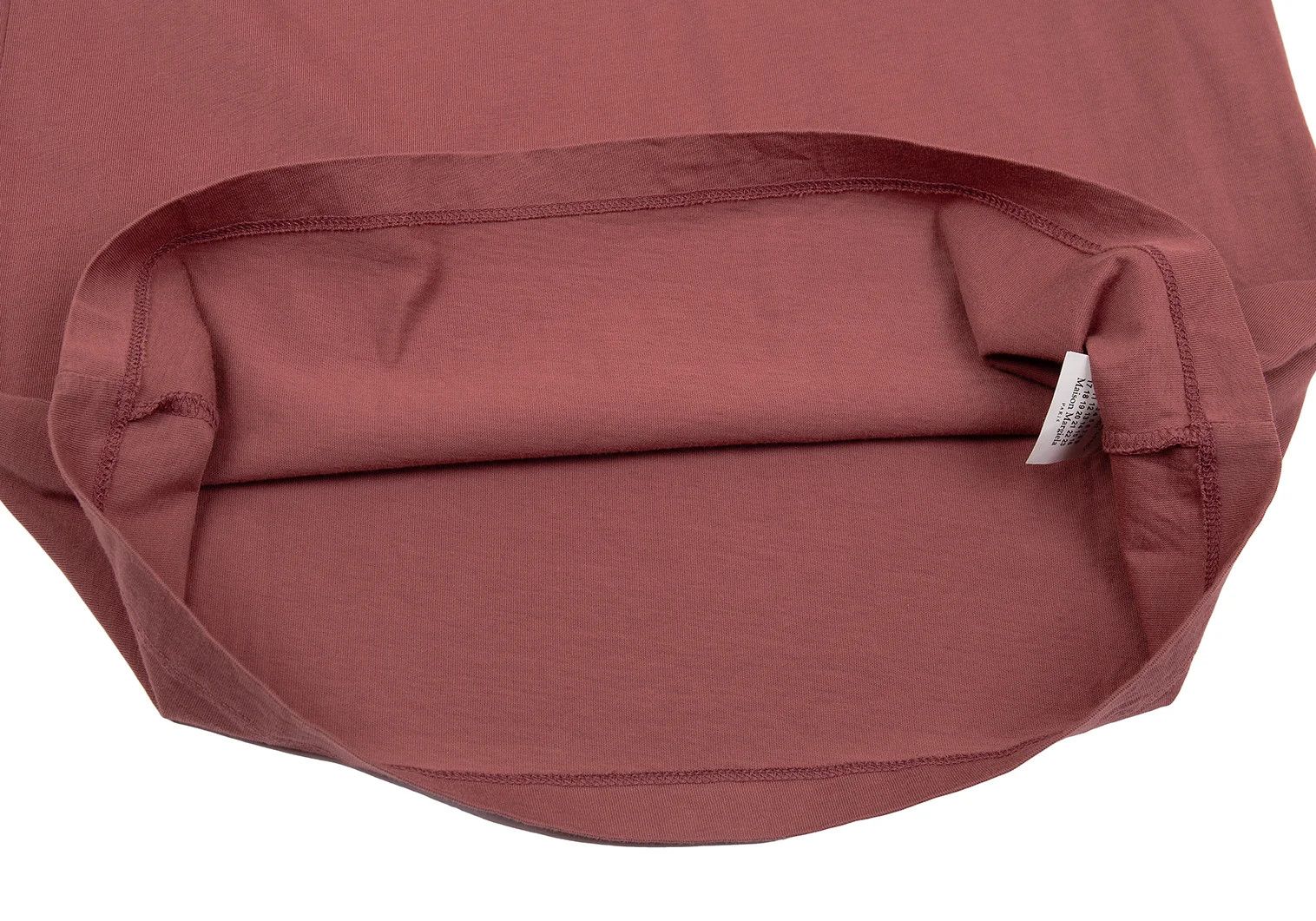 Maison Margiela Crew Neck T-Shirt in Red Purple Size 44 Size US S / EU 44-46 / 1 - 6 Thumbnail